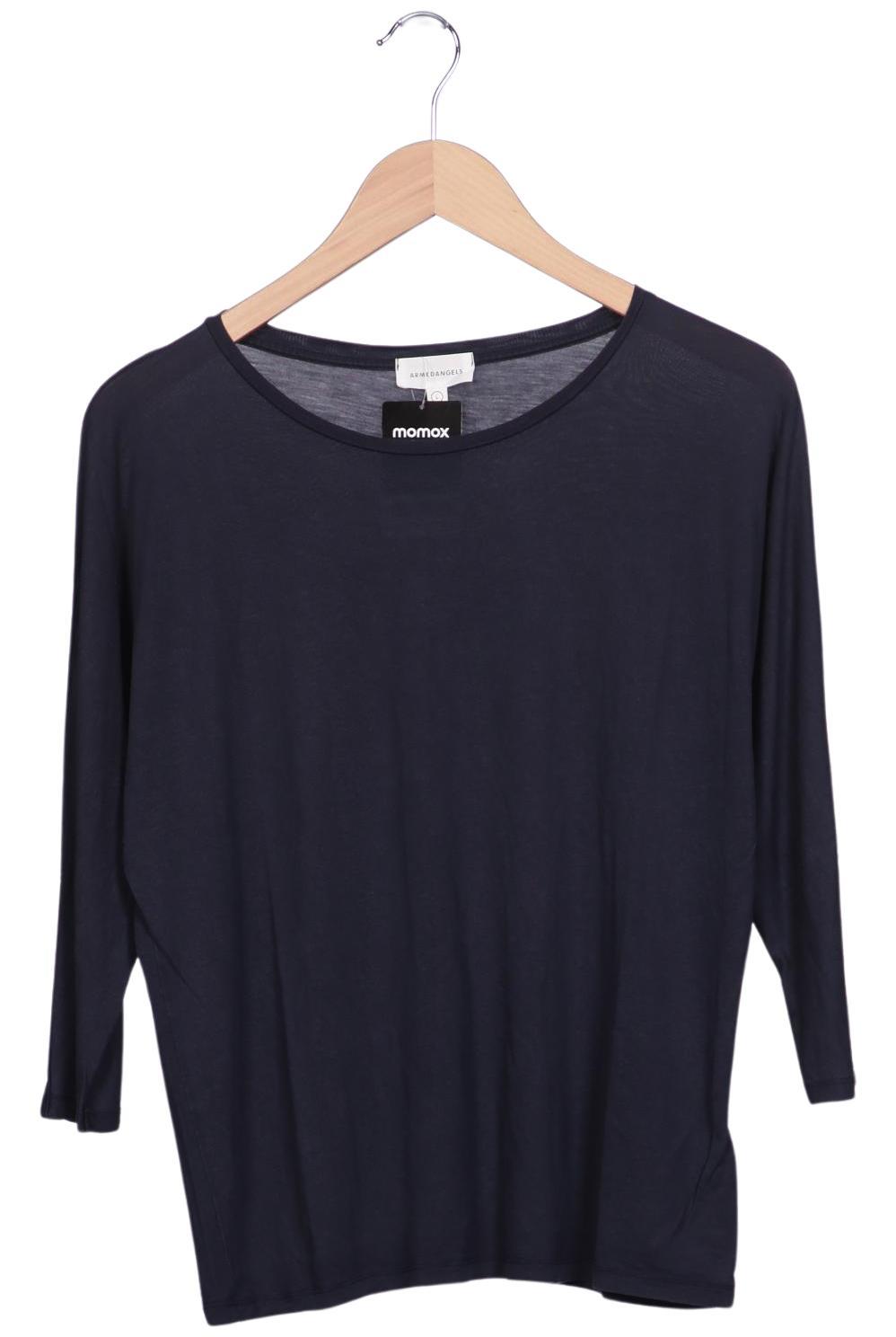 

Armedangels Damen Langarmshirt, marineblau, Gr. 42