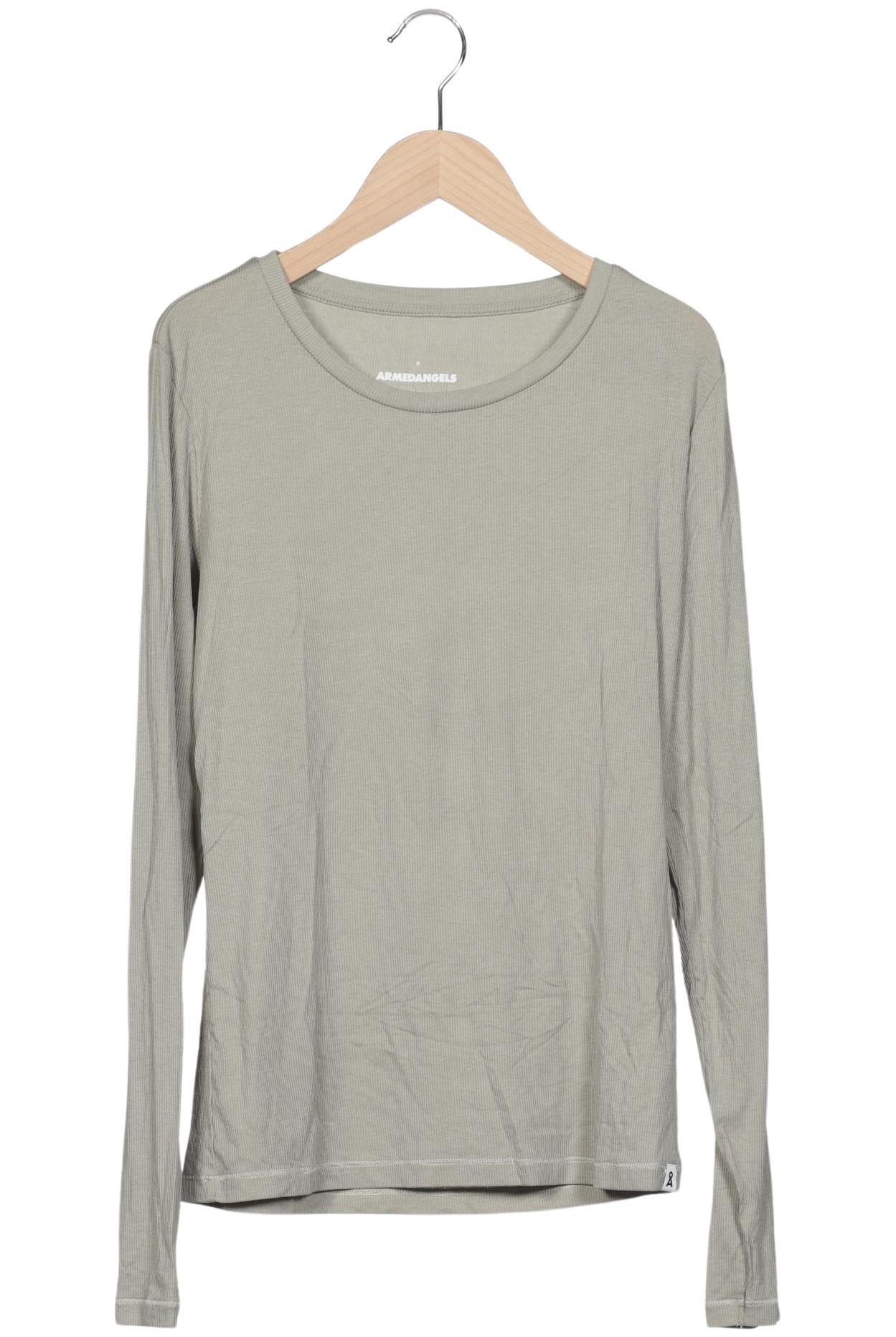 

Armedangels Damen Langarmshirt, hellgrün, Gr. 40
