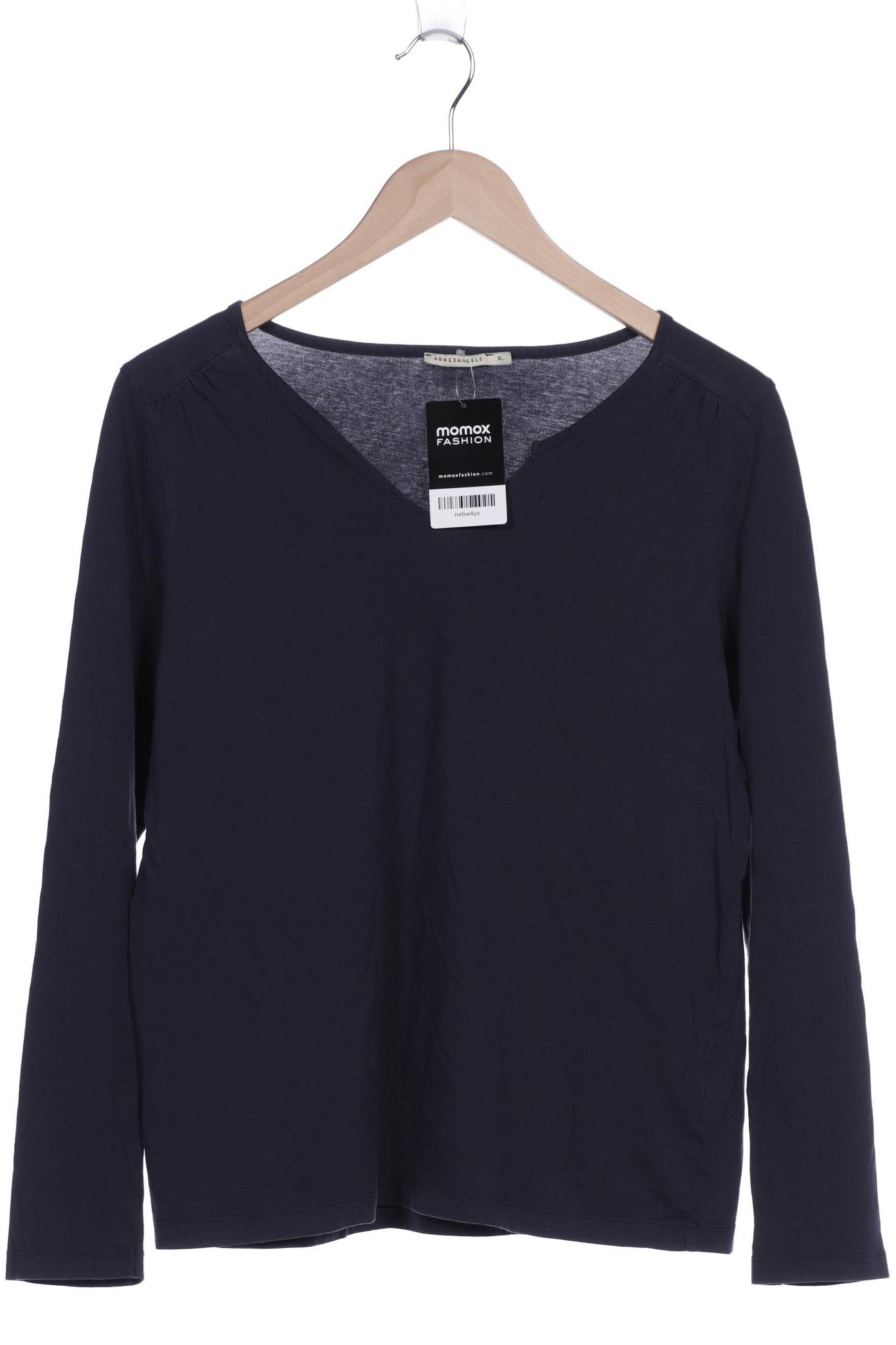 

ARMEDANGELS Damen Langarmshirt, marineblau