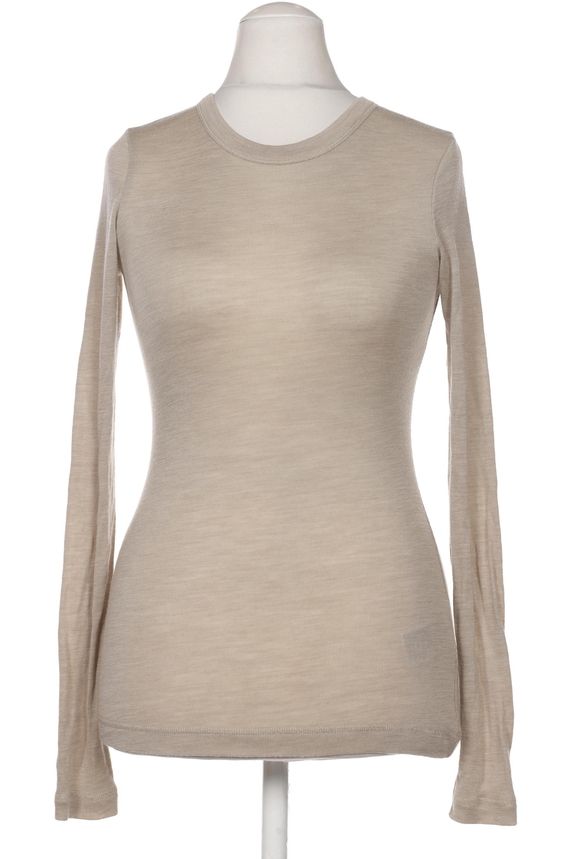 

Armedangels Damen Langarmshirt, beige, Gr. 36