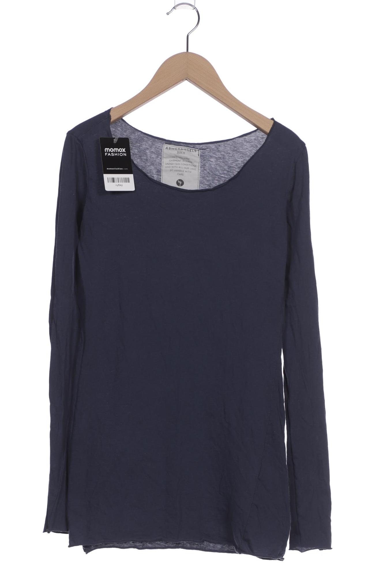 

Armedangels Damen Langarmshirt, marineblau, Gr. 38