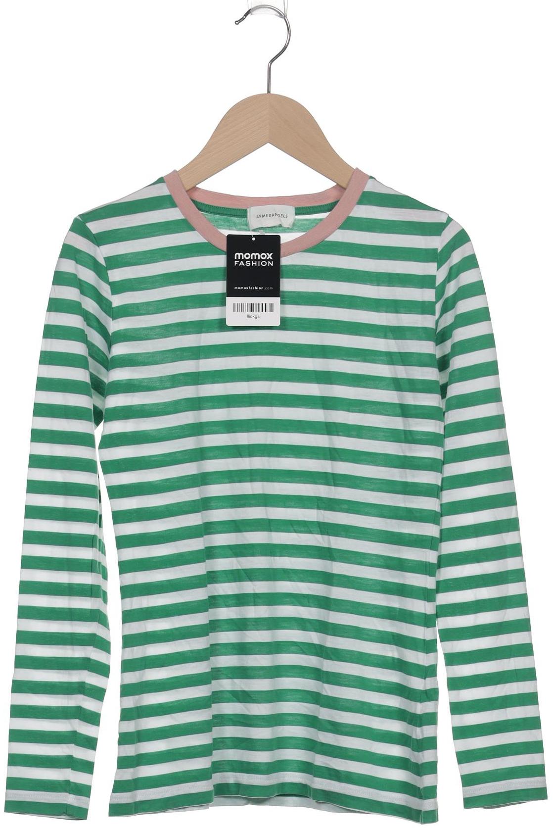

Armedangels Damen Langarmshirt, grün, Gr. 34