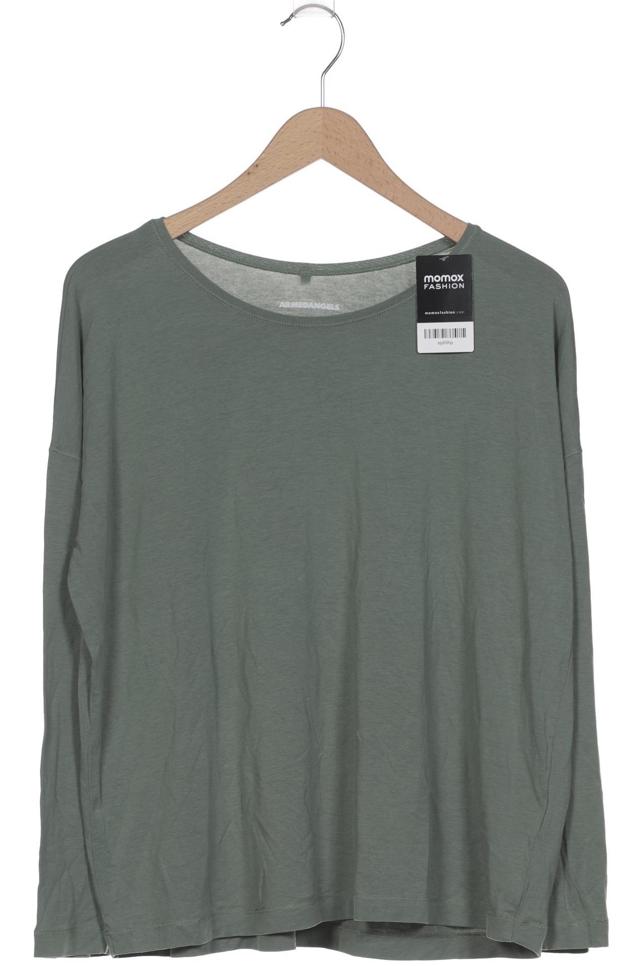 

Armedangels Damen Langarmshirt, grün, Gr. 40