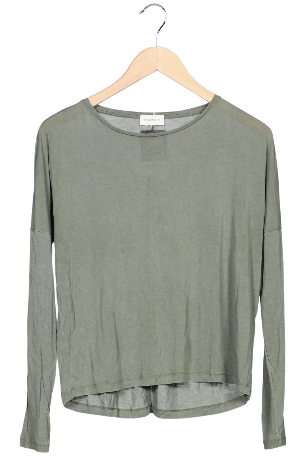 

Armedangels Damen Langarmshirt, grün, Gr. 38