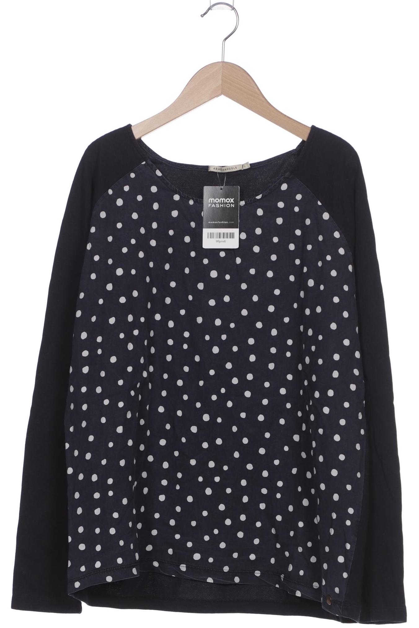 

Armedangels Damen Langarmshirt, marineblau, Gr. 42