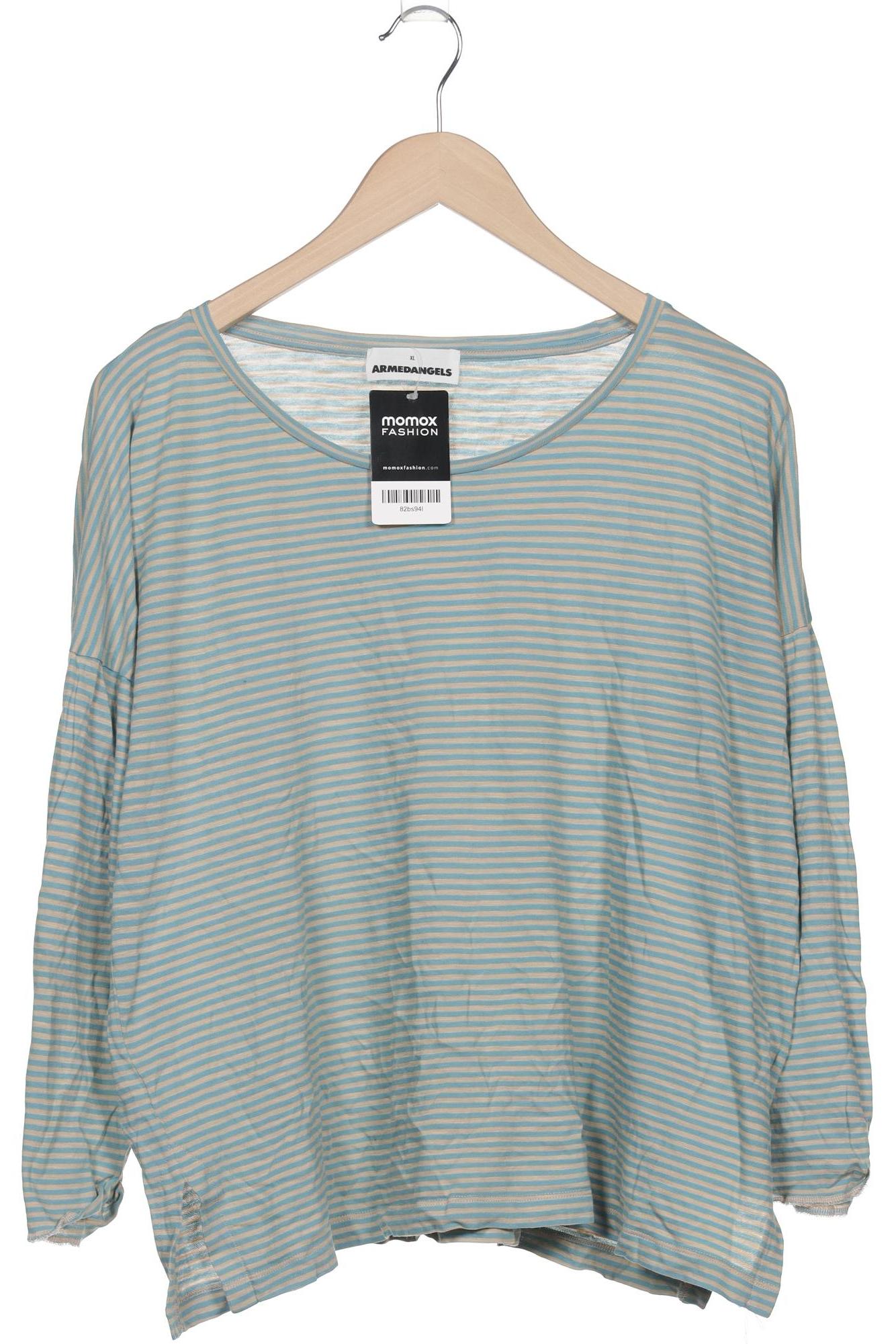 

Armedangels Damen Langarmshirt, blau, Gr. 44