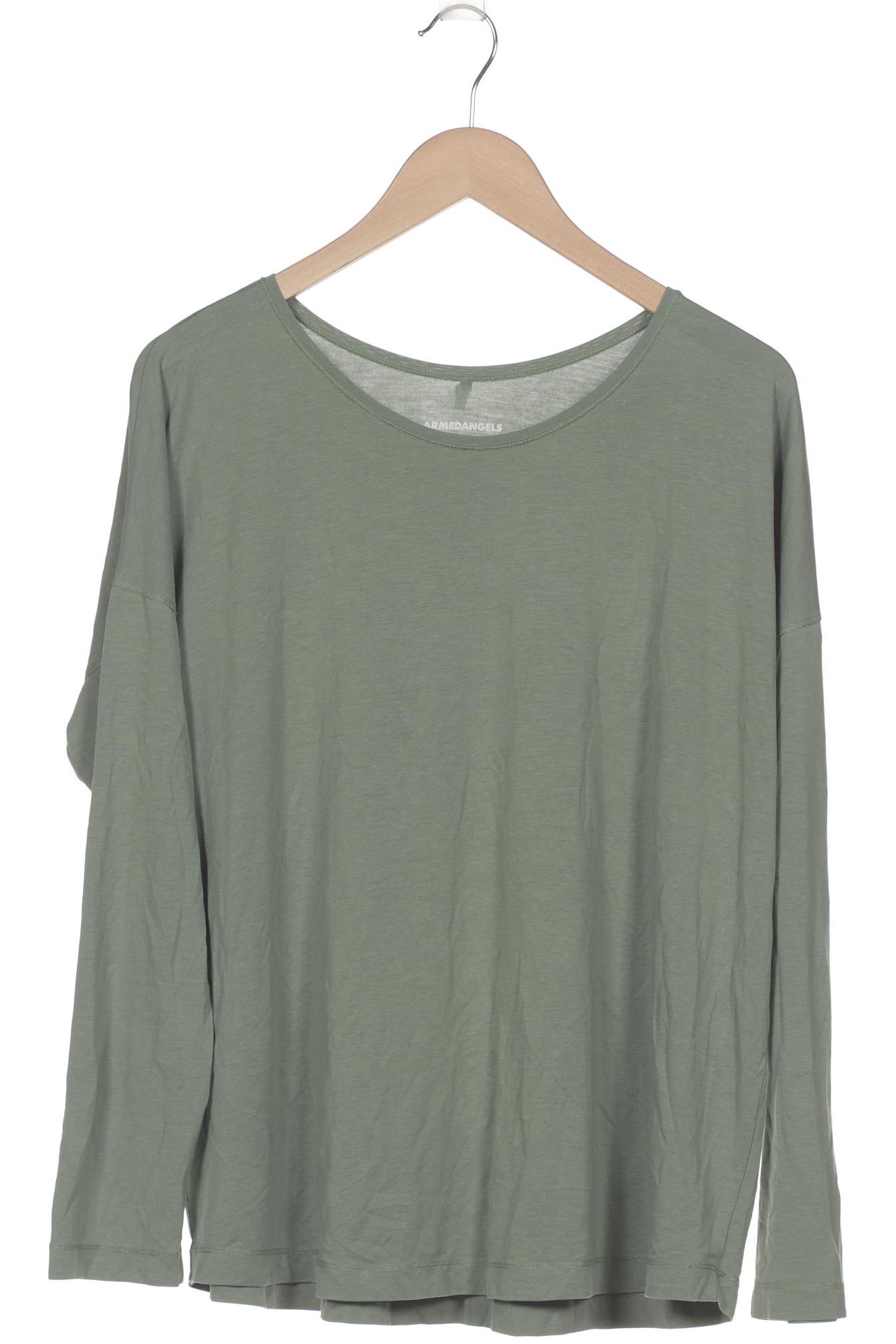 

Armedangels Damen Langarmshirt, grün, Gr. 38