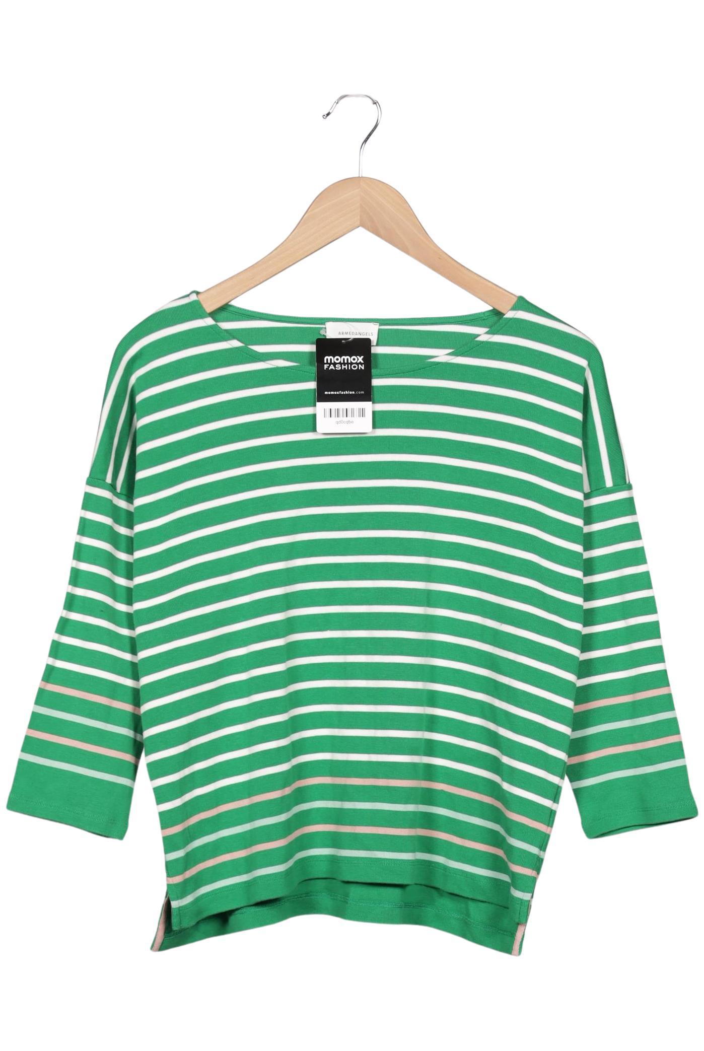 

Armedangels Damen Langarmshirt, grün, Gr. 38