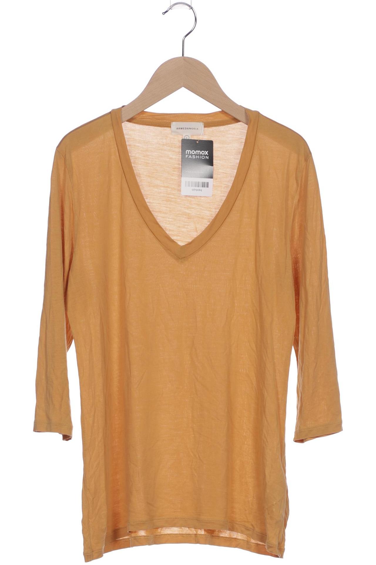 

Armedangels Damen Langarmshirt, orange, Gr. 42