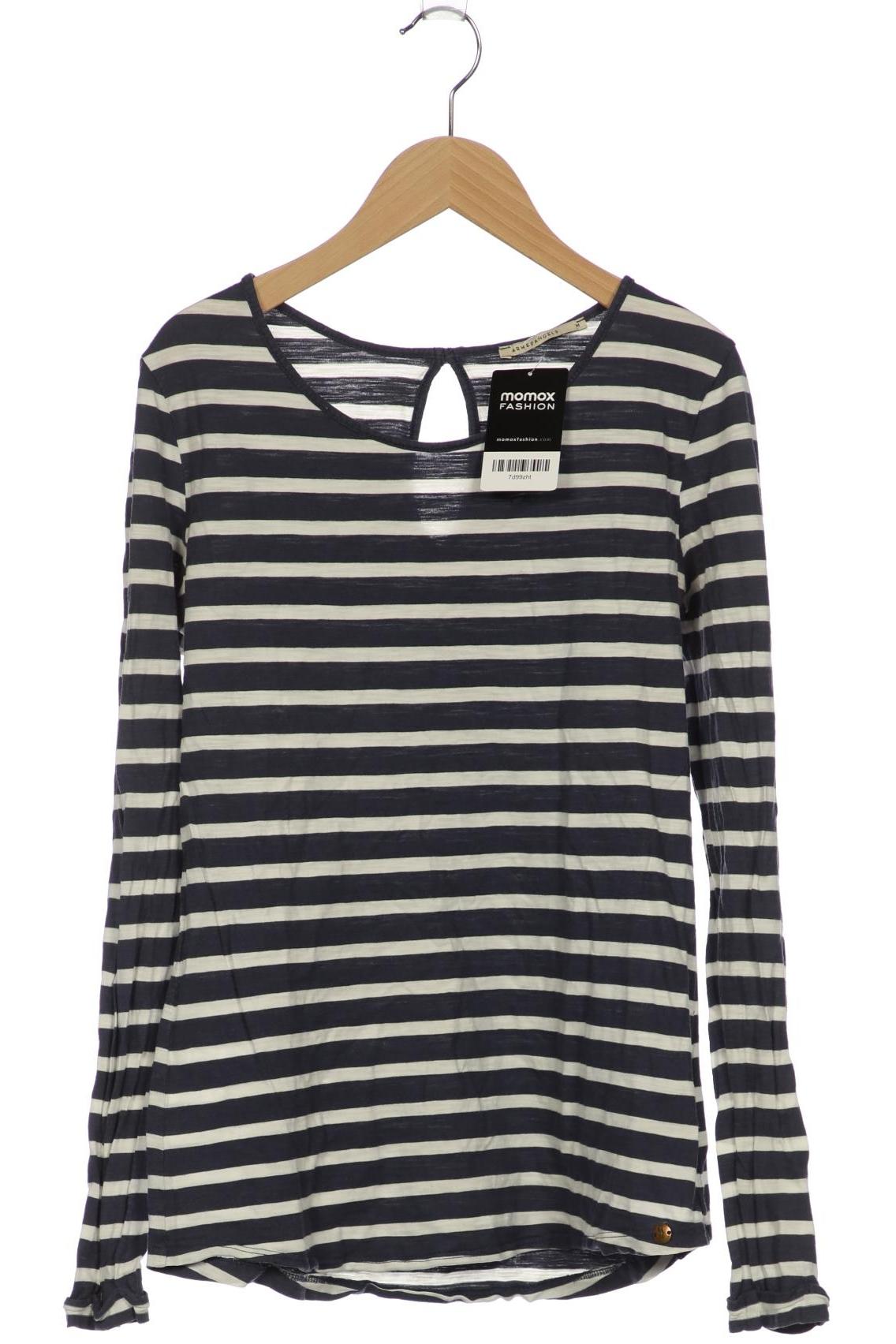 

Armedangels Damen Langarmshirt, marineblau, Gr. 38