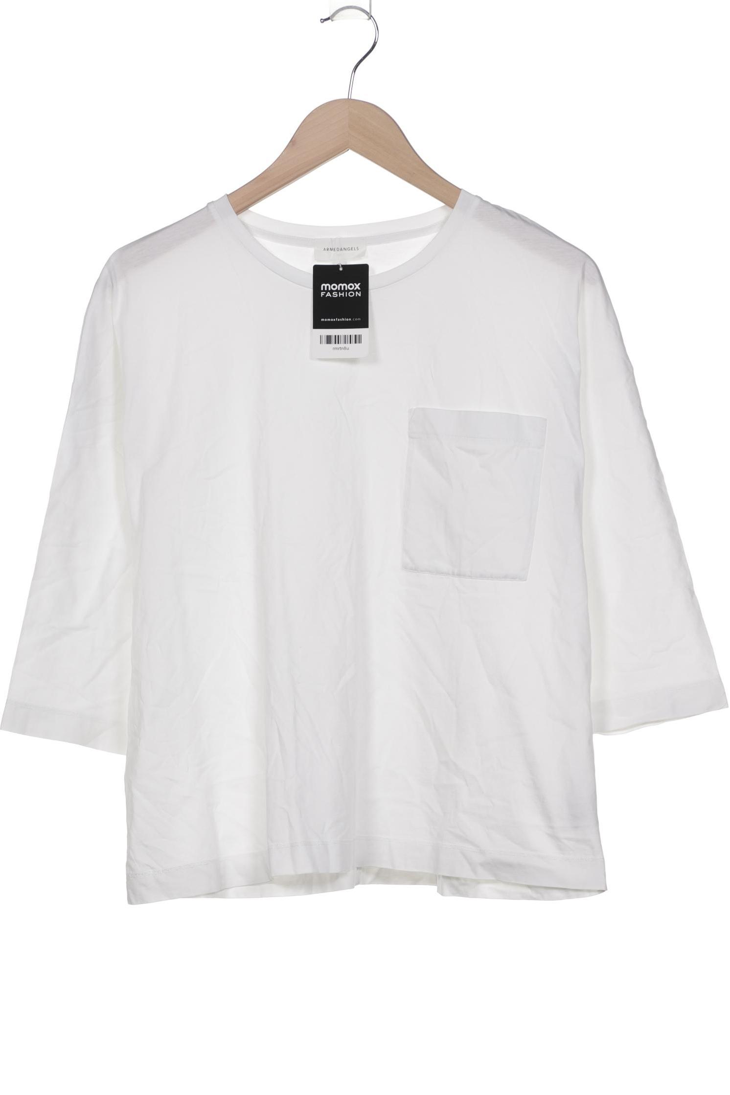

Armedangels Damen Langarmshirt, weiß, Gr. 36