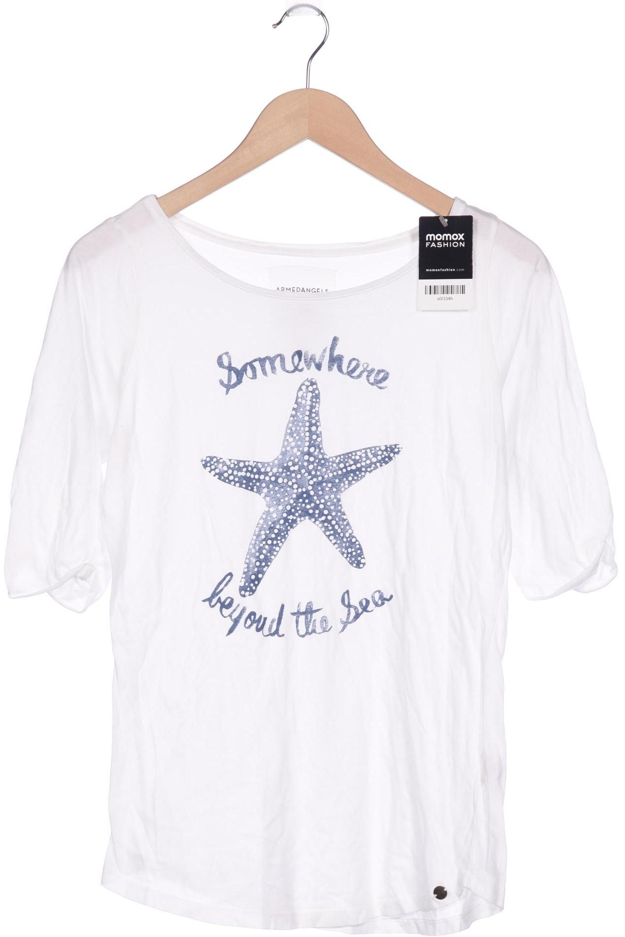 

Armedangels Damen Langarmshirt, weiß, Gr. 38