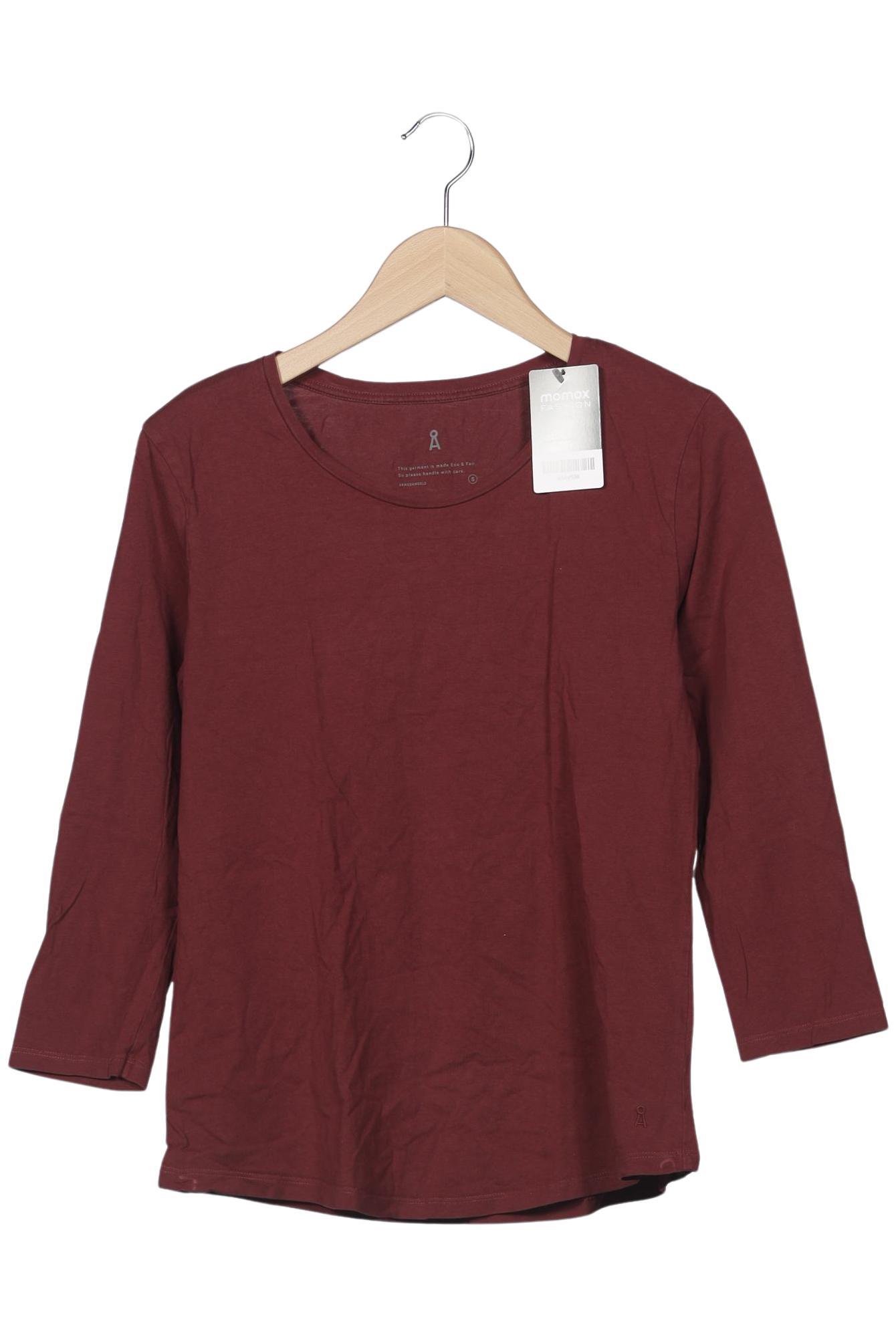 

Armedangels Damen Langarmshirt, bordeaux, Gr. 36