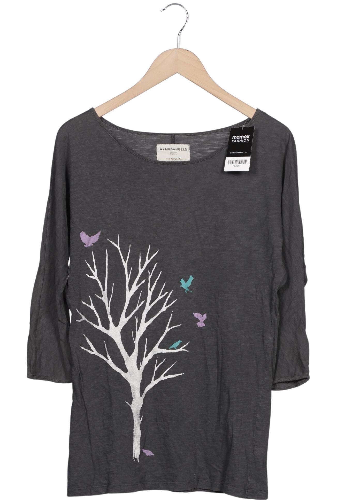 

Armedangels Damen Langarmshirt, grau, Gr. 42