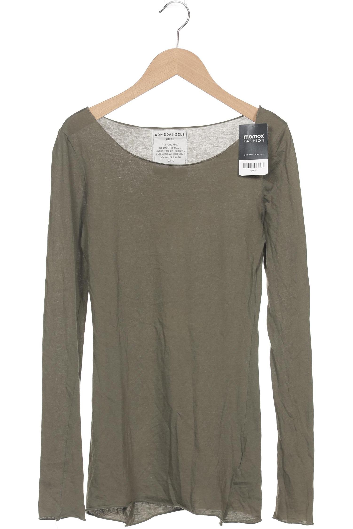

Armedangels Damen Langarmshirt, grün, Gr. 34