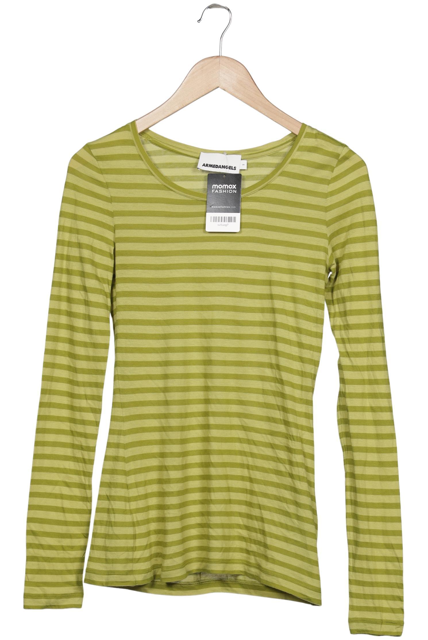

Armedangels Damen Langarmshirt, hellgrün, Gr. 36