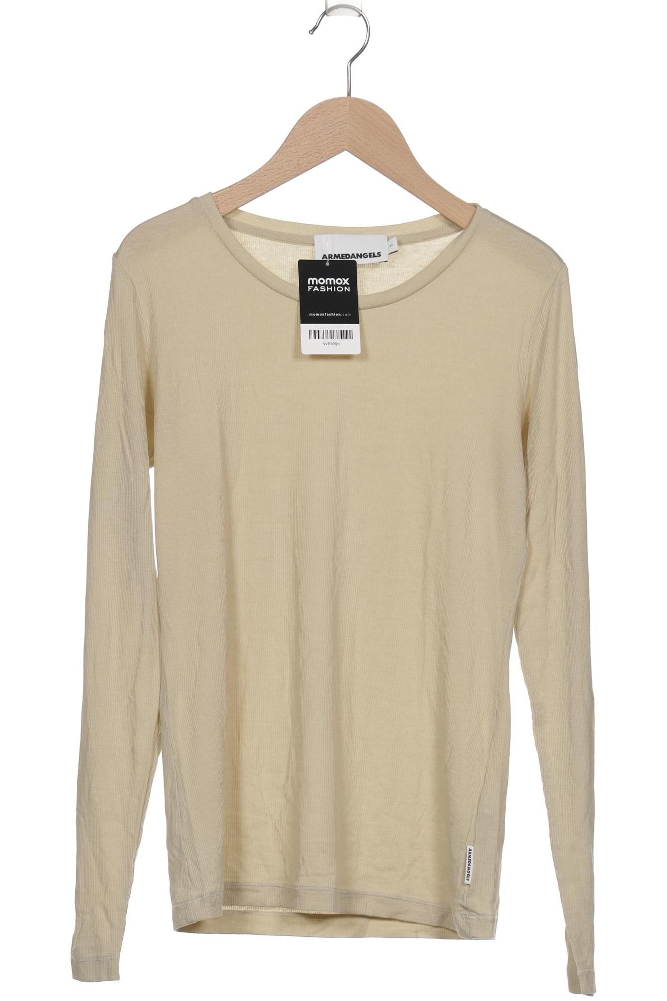 

Armedangels Damen Langarmshirt, beige, Gr. 46