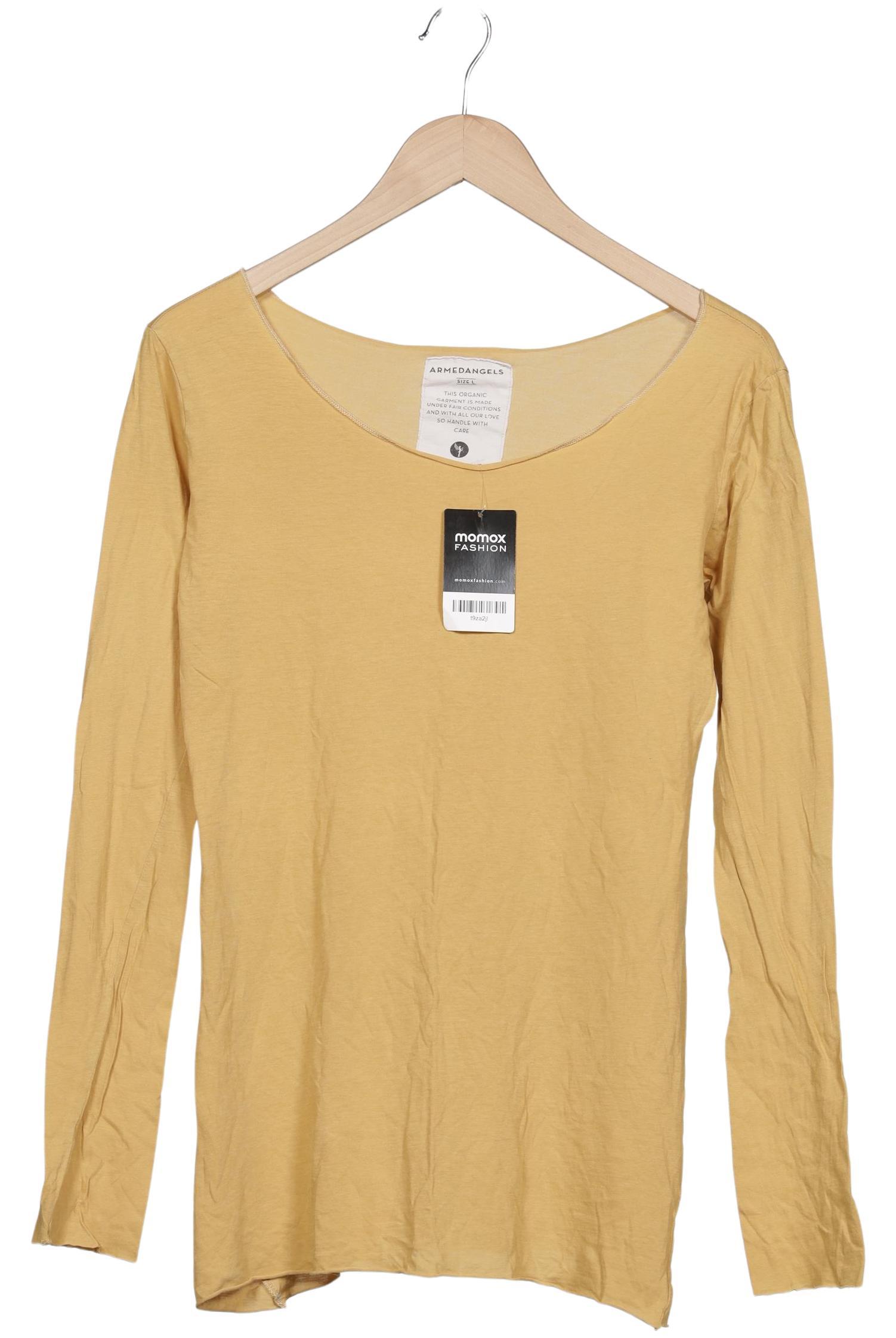 

Armedangels Damen Langarmshirt, gelb, Gr. 42