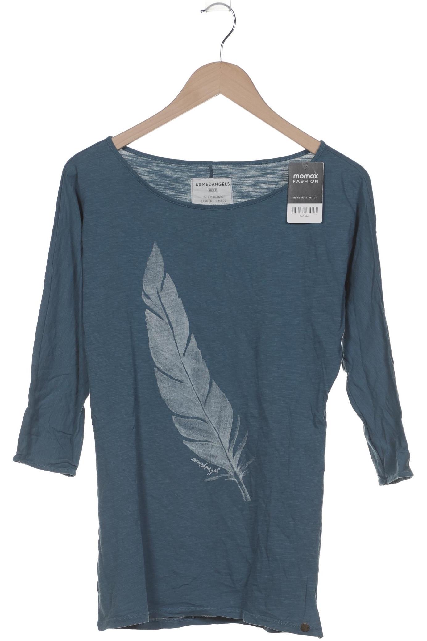 

Armedangels Damen Langarmshirt, blau, Gr. 38