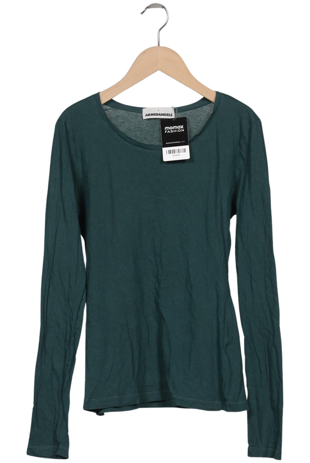 

Armedangels Damen Langarmshirt, grün, Gr. 42