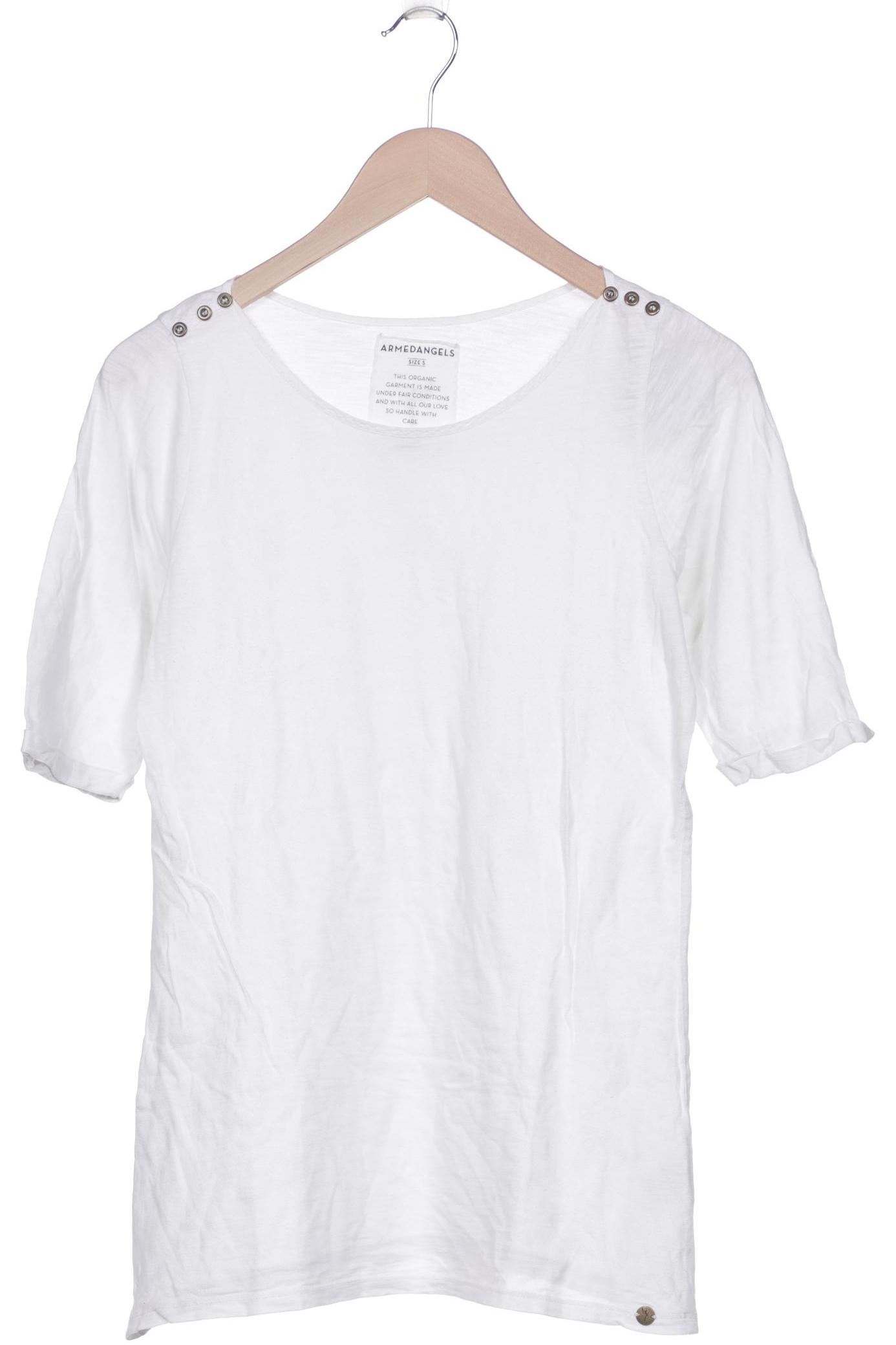 

Armedangels Damen Langarmshirt, weiß, Gr. 36