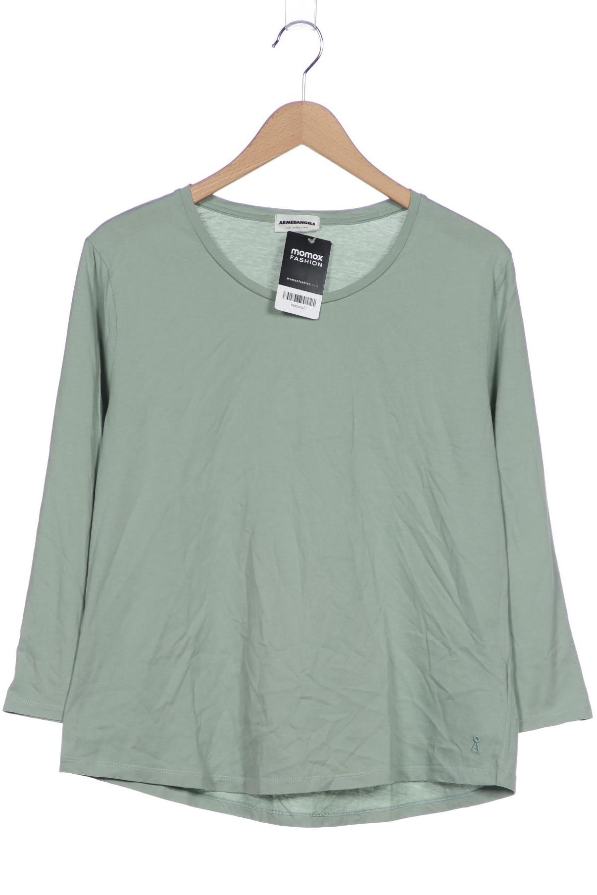 

Armedangels Damen Langarmshirt, türkis, Gr. 44