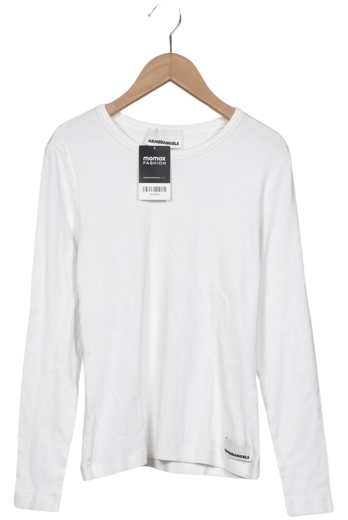

Armedangels Damen Langarmshirt, weiß, Gr. 38