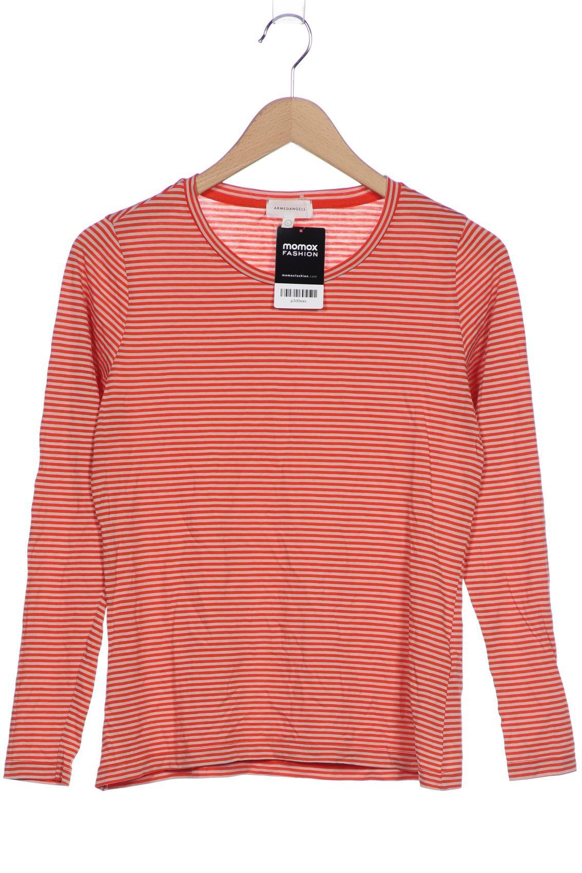 

Armedangels Damen Langarmshirt, orange, Gr. 42