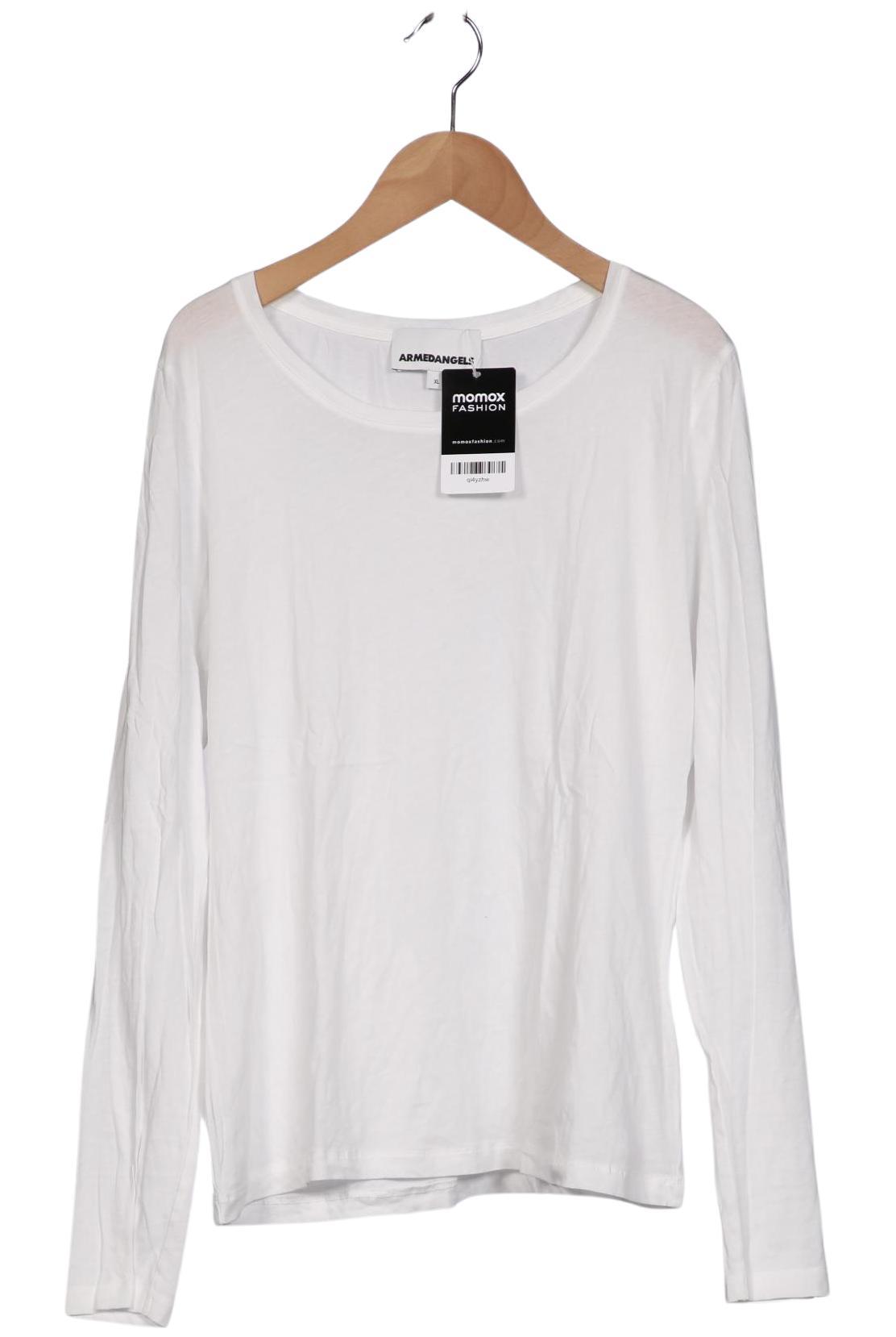 

Armedangels Damen Langarmshirt, weiß, Gr. 44