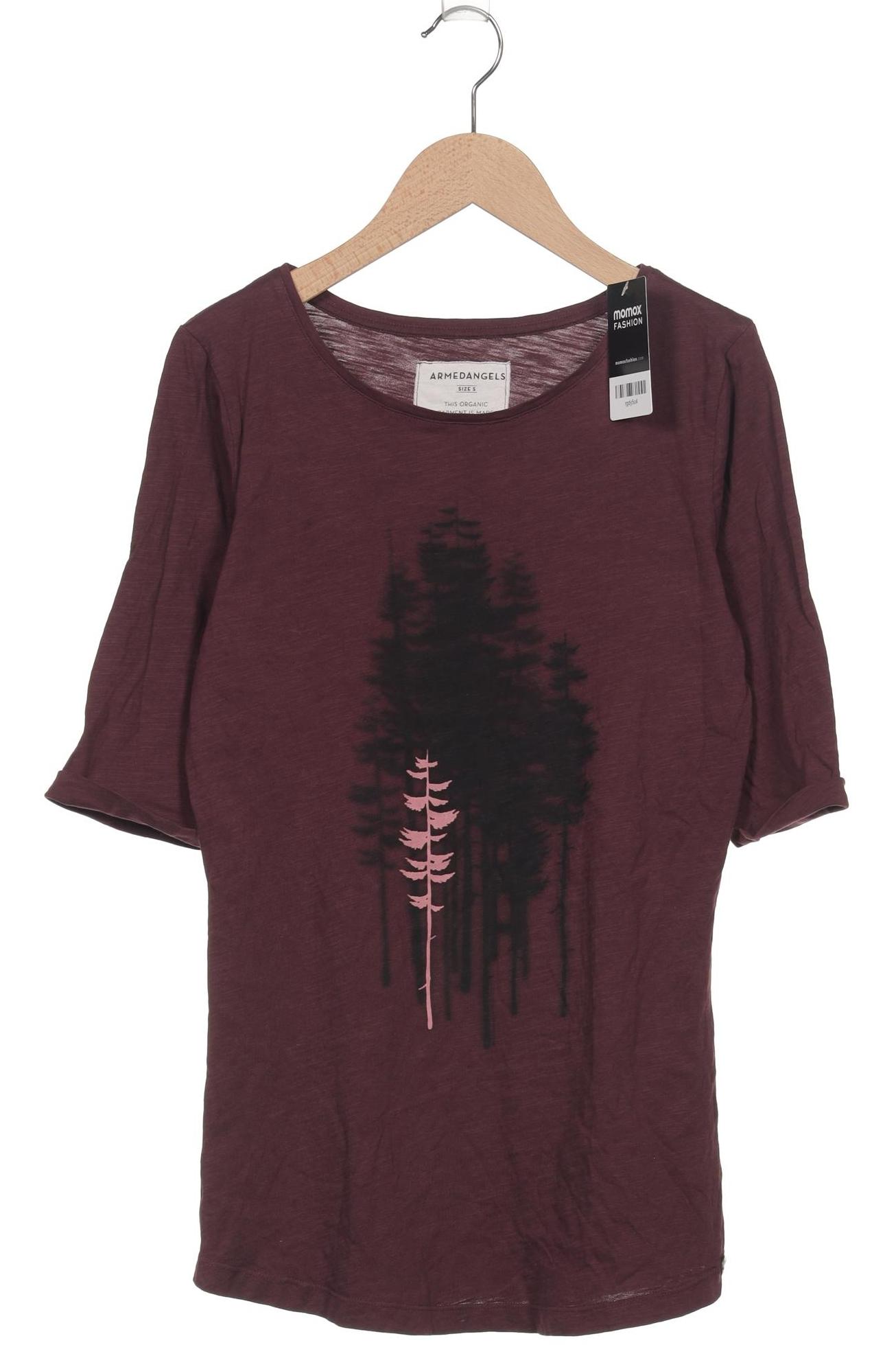 

Armedangels Damen Langarmshirt, bordeaux, Gr. 36