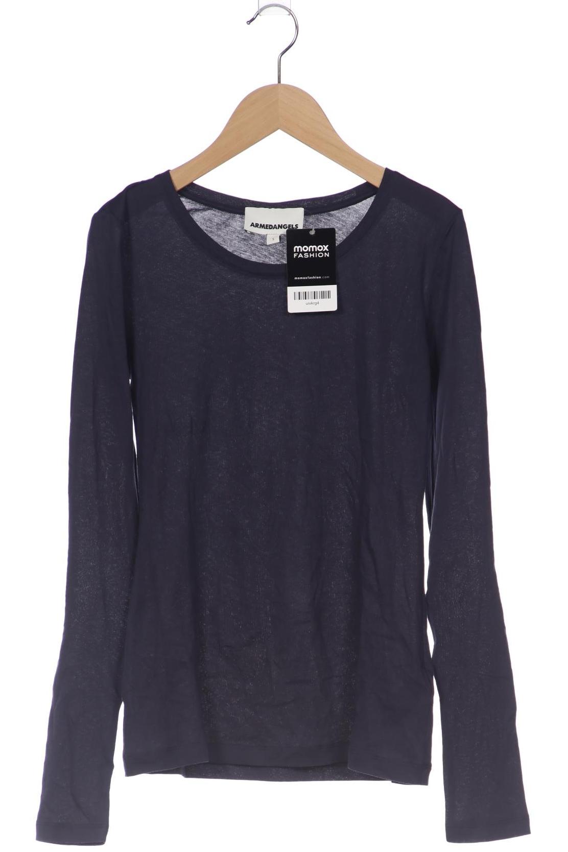 

Armedangels Damen Langarmshirt, marineblau, Gr. 36