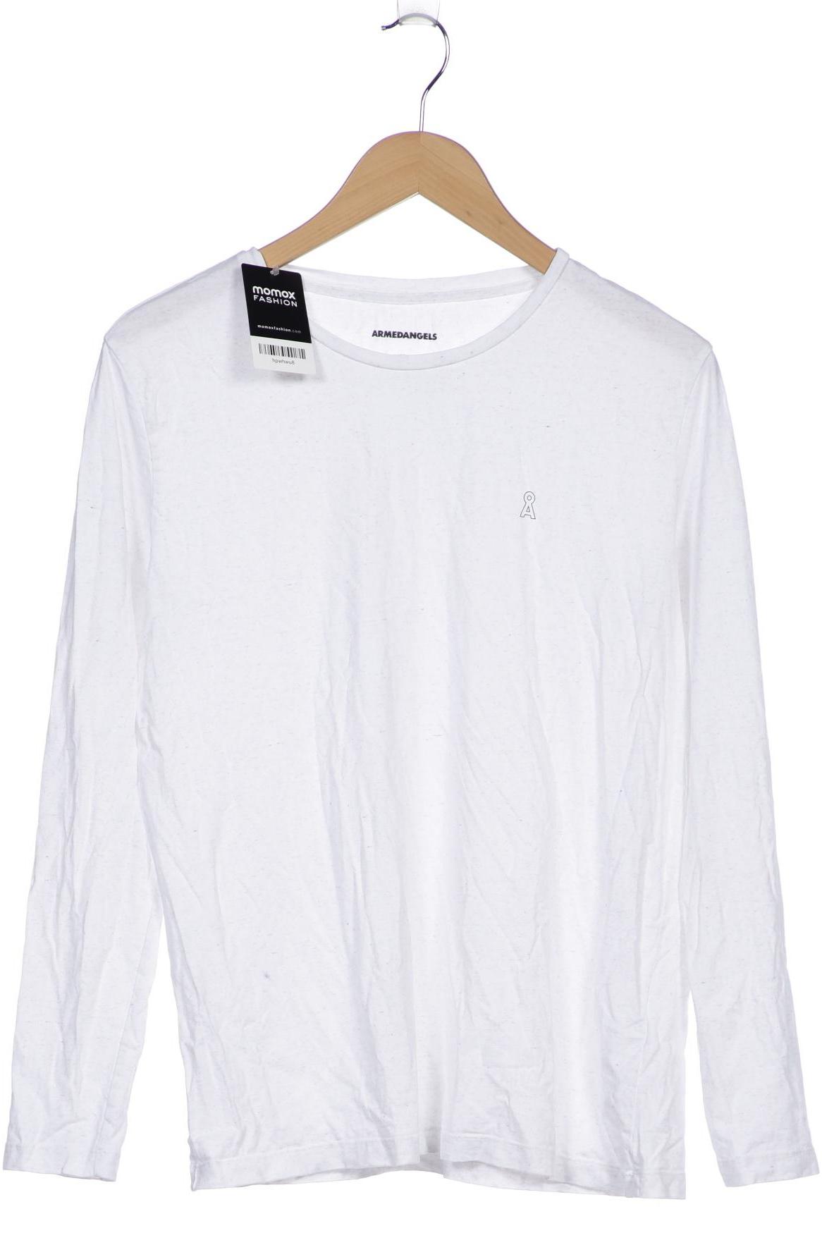 

Armedangels Damen Langarmshirt, weiß, Gr. 42