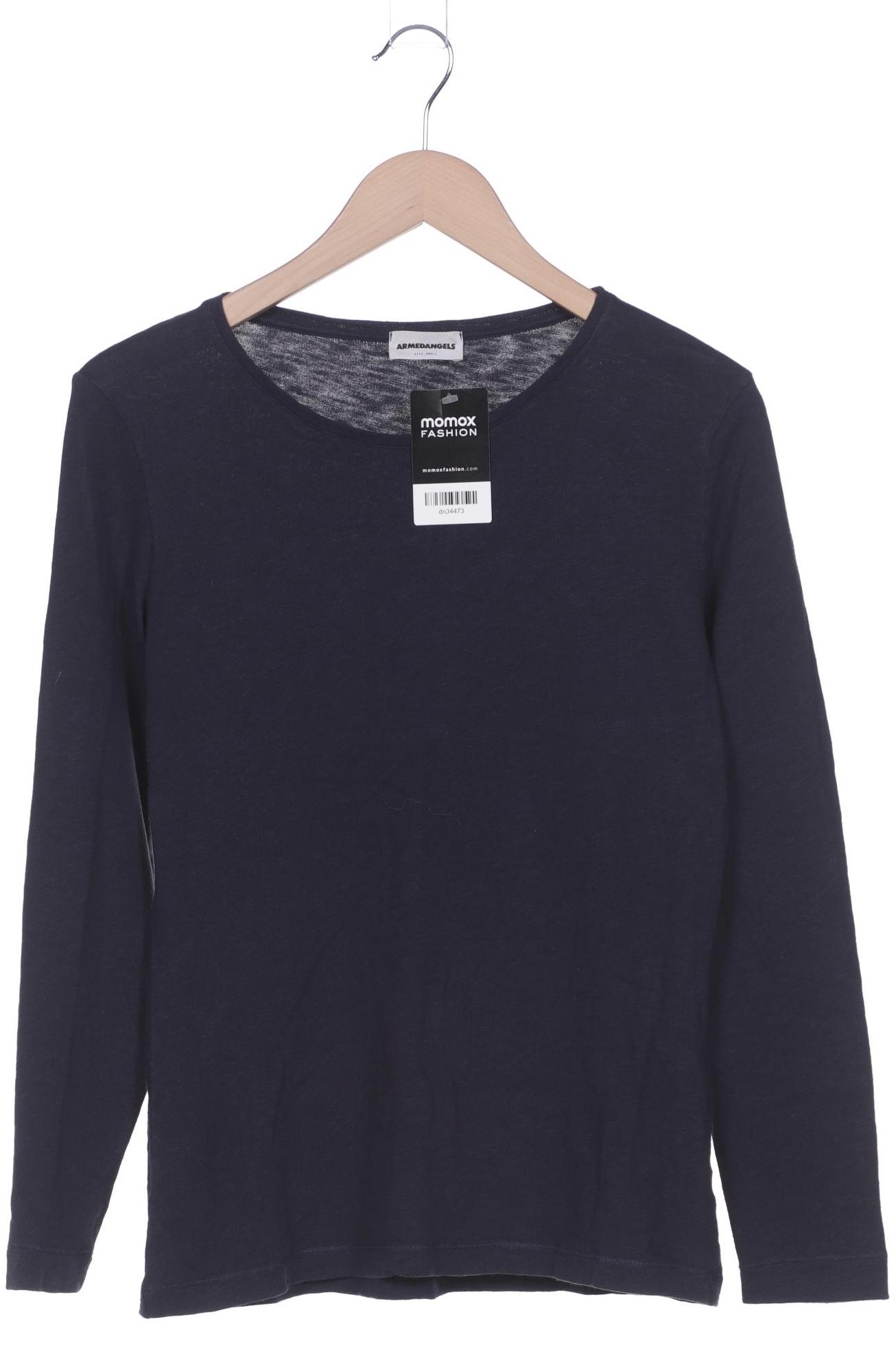 

Armedangels Damen Langarmshirt, marineblau, Gr. 36