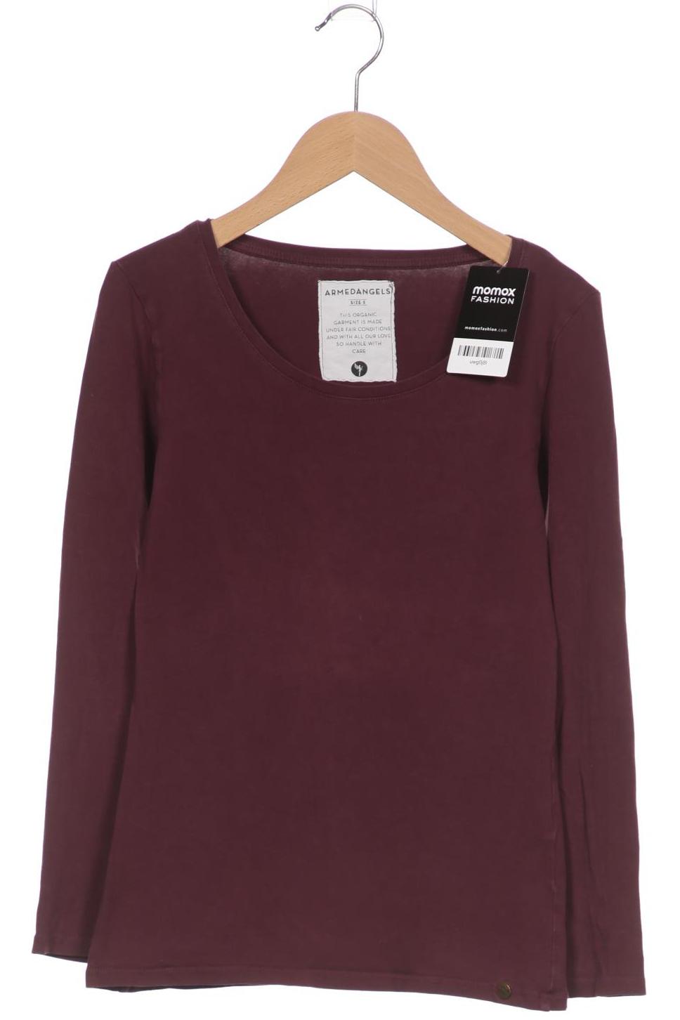 

ARMEDANGELS Damen Langarmshirt, bordeaux