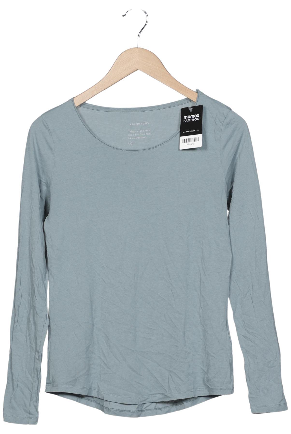 

Armedangels Damen Langarmshirt, hellblau, Gr. 36