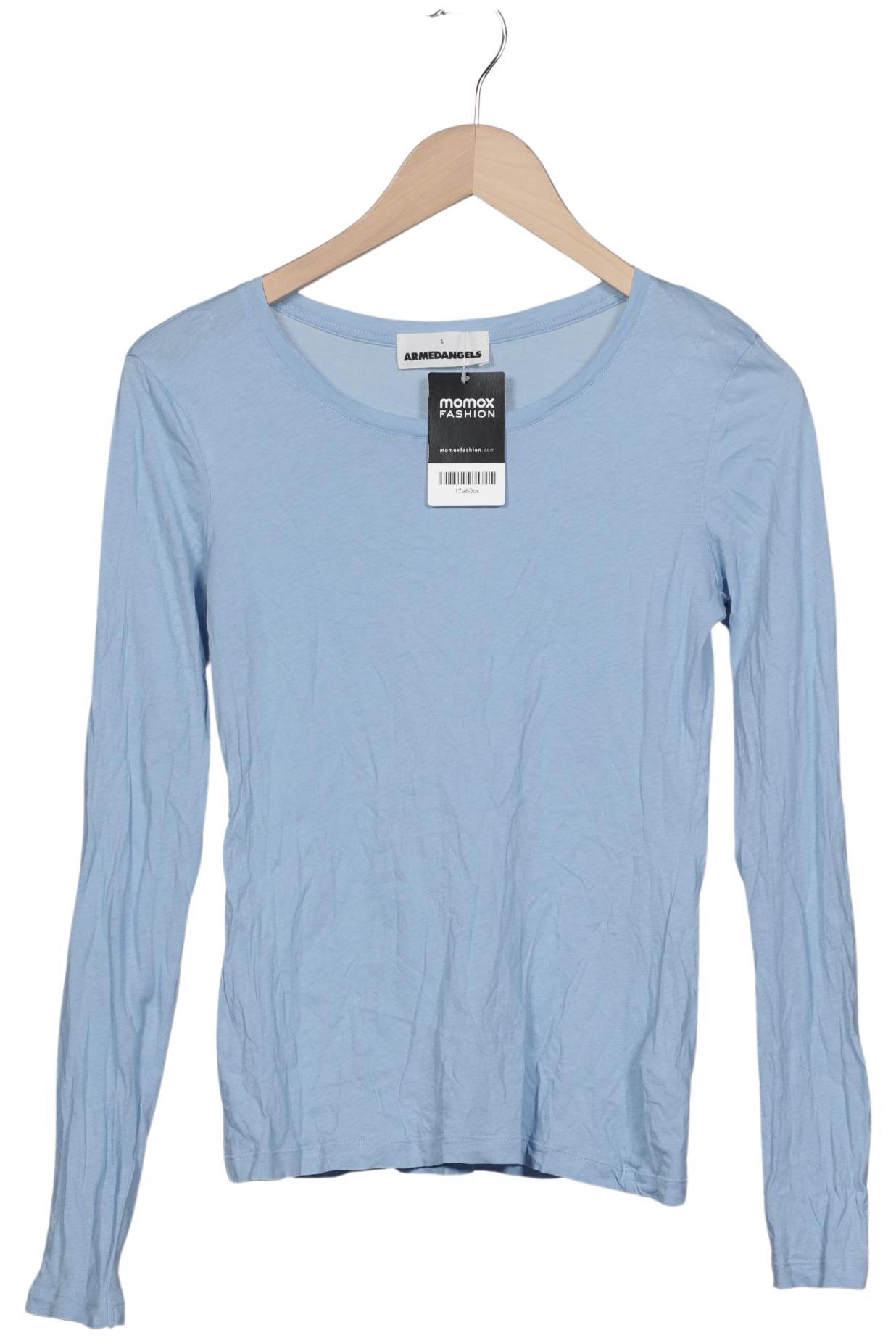 

Armedangels Damen Langarmshirt, hellblau, Gr. 36