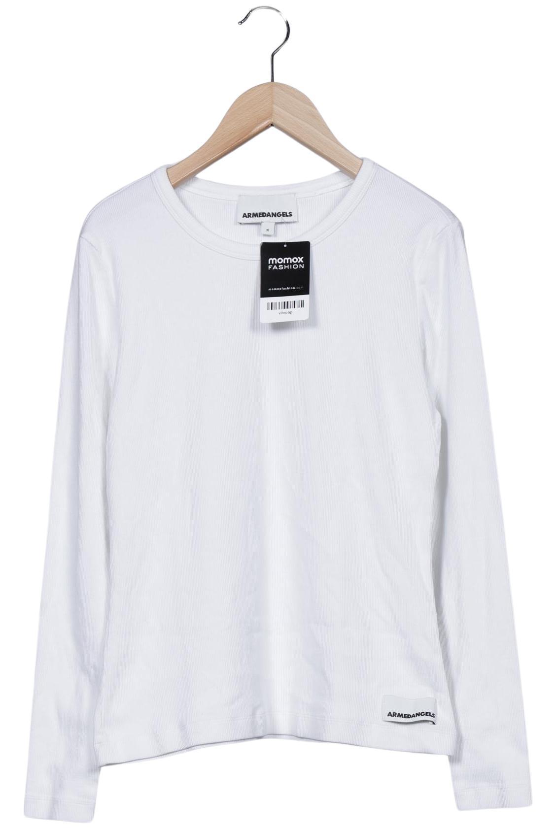 

Armedangels Damen Langarmshirt, weiß, Gr. 38