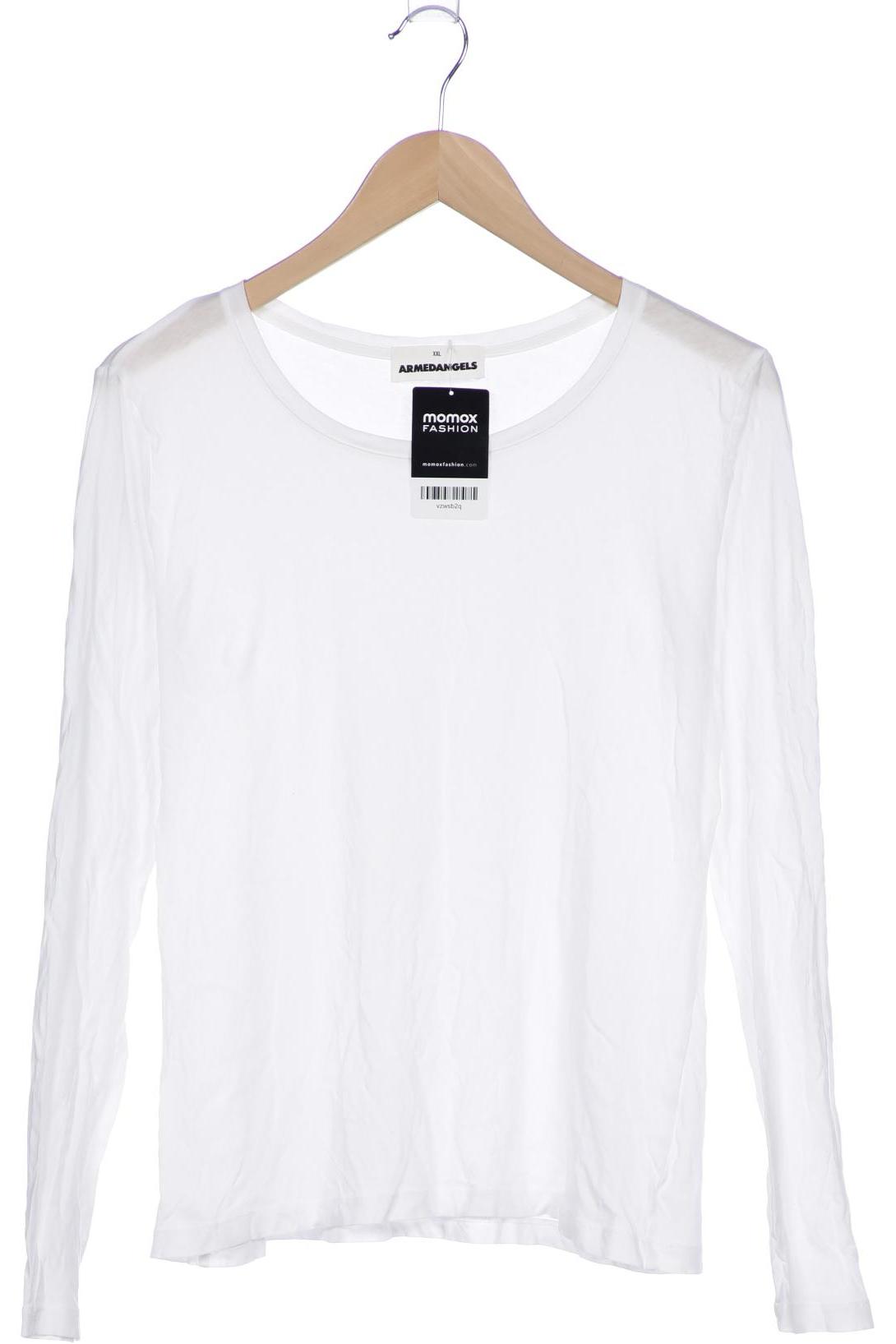 

Armedangels Damen Langarmshirt, weiß, Gr. 46