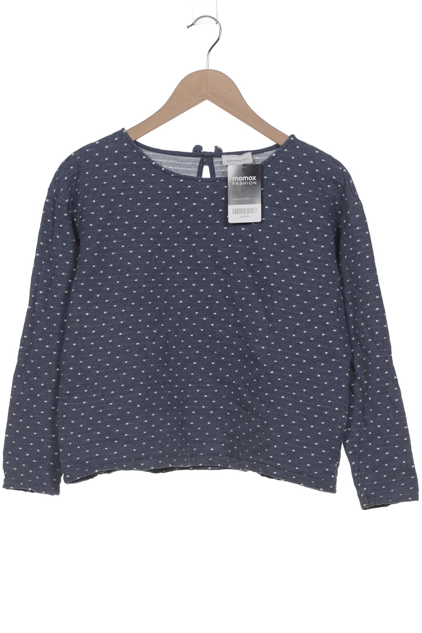 

Armedangels Damen Langarmshirt, blau, Gr. 38
