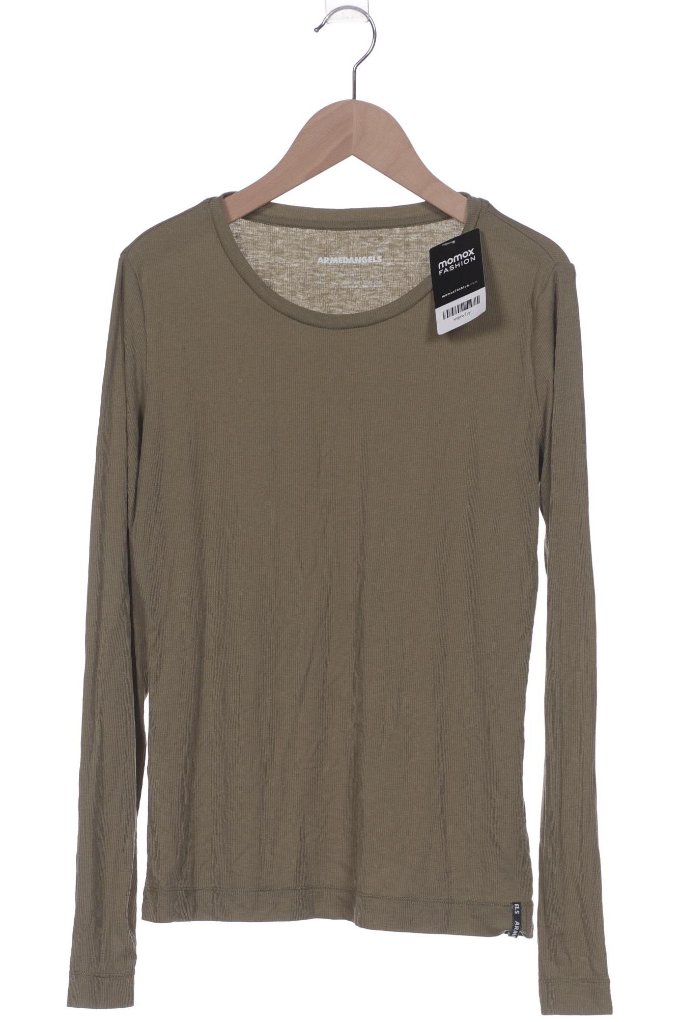 

Armedangels Damen Langarmshirt, grün, Gr. 40