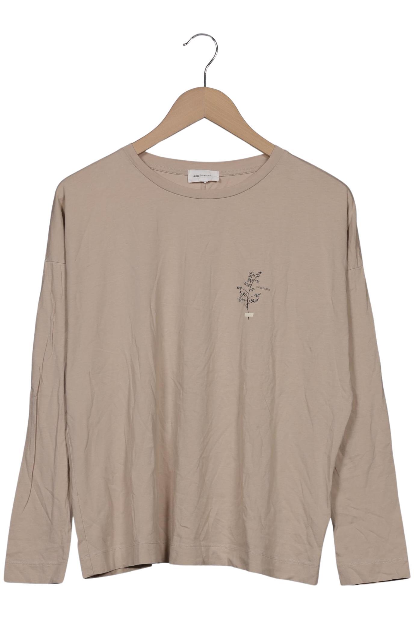 

Armedangels Damen Langarmshirt, beige, Gr. 34