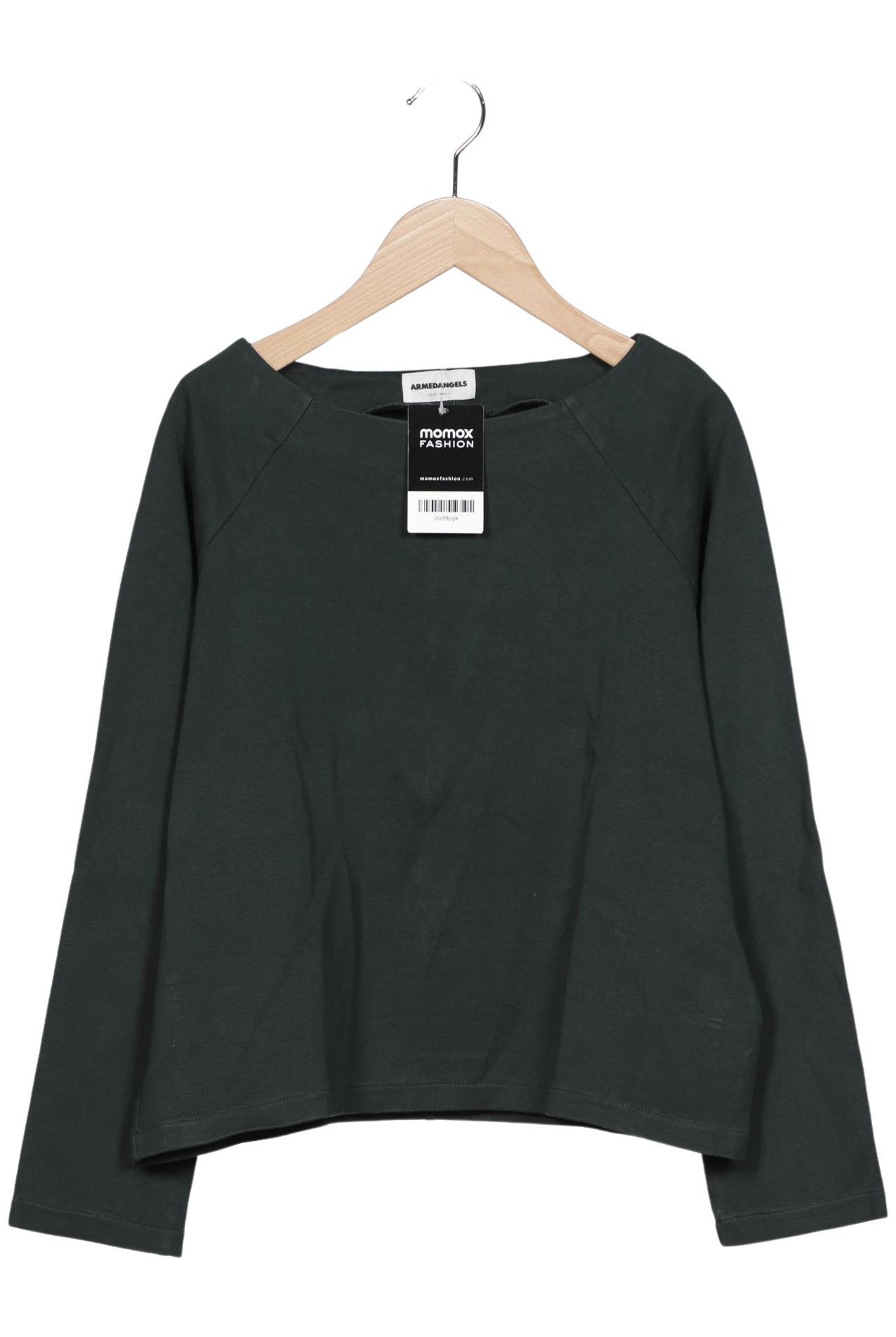 

Armedangels Damen Langarmshirt, grün, Gr. 36