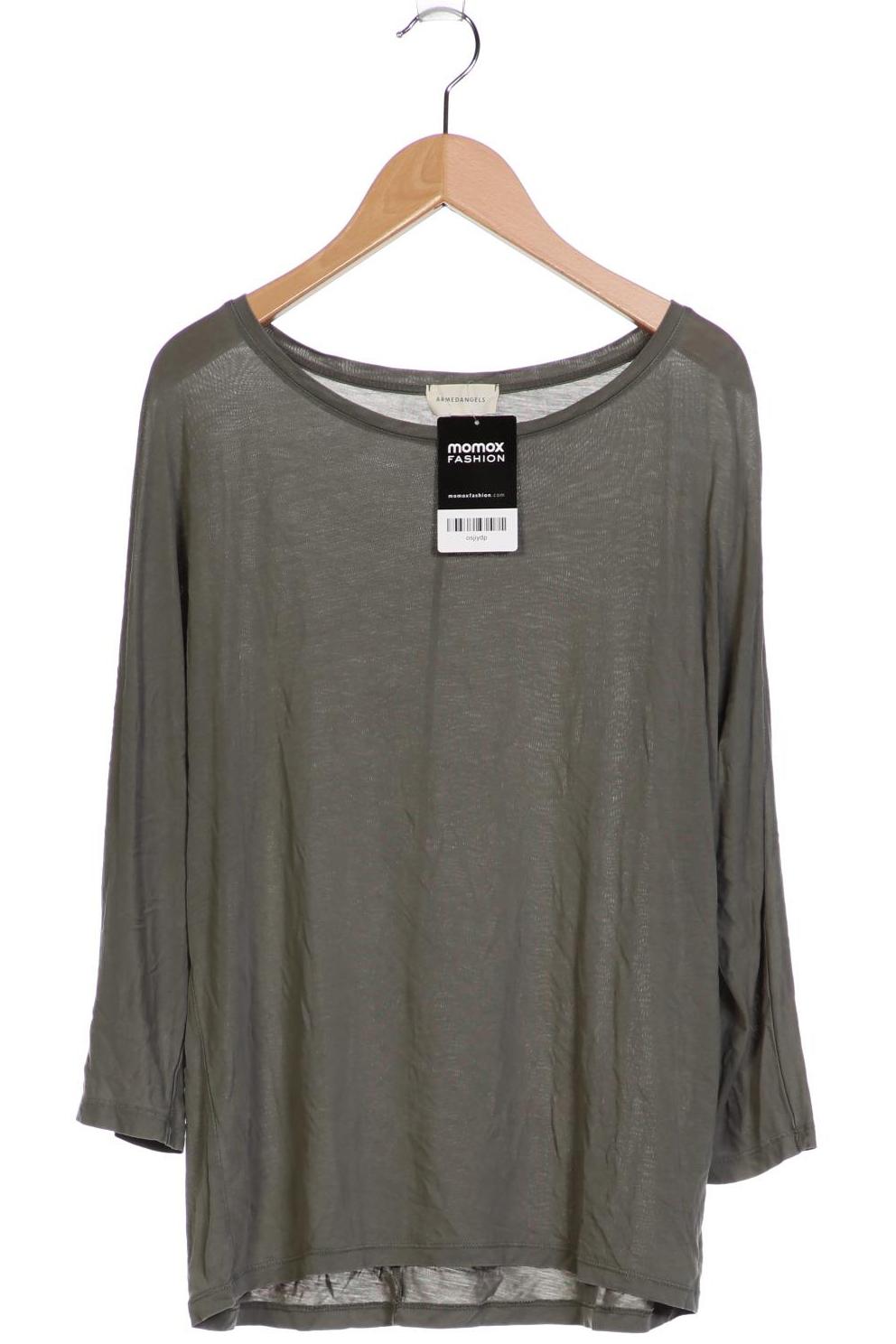 

Armedangels Damen Langarmshirt, grün, Gr. 38