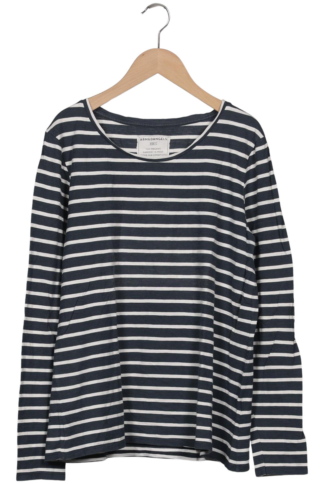 

Armedangels Damen Langarmshirt, marineblau, Gr. 42