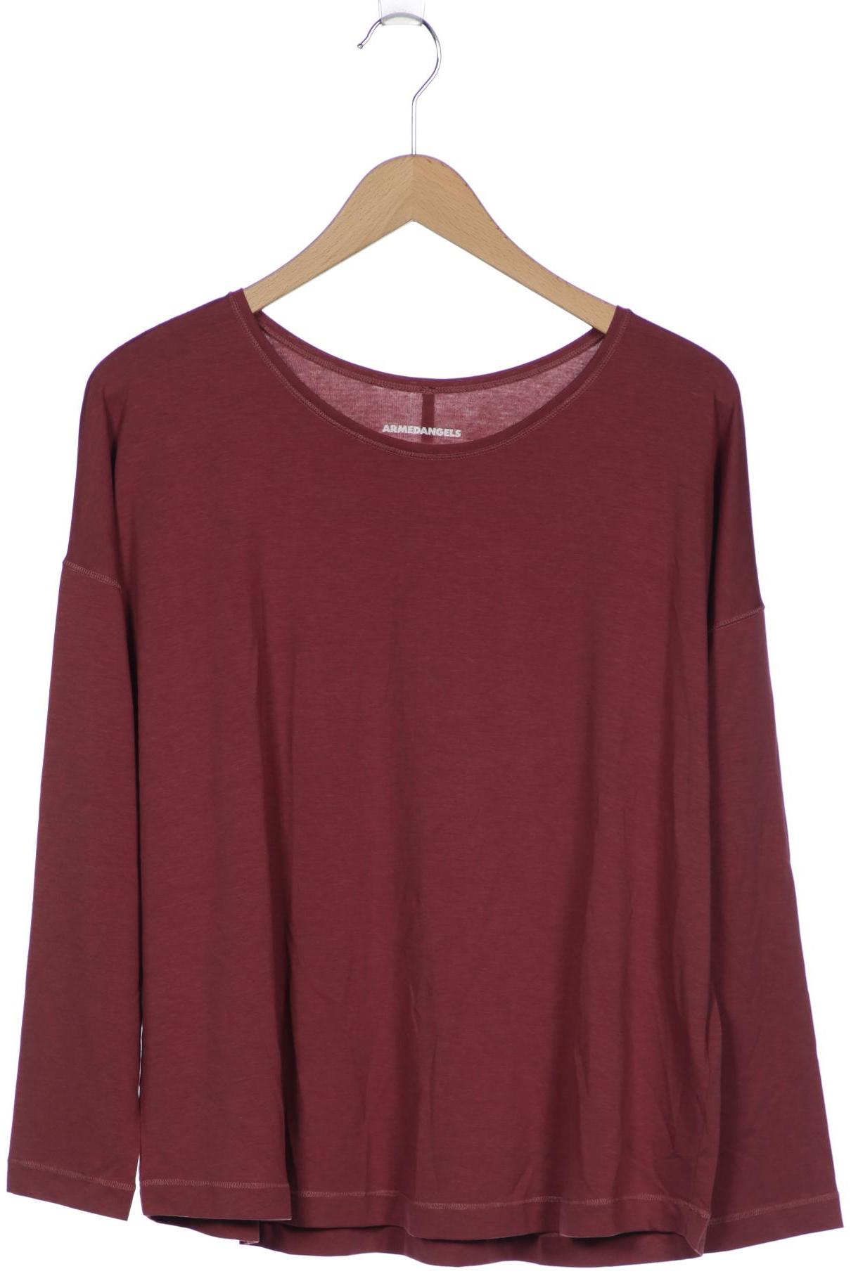

ARMEDANGELS Damen Langarmshirt, bordeaux