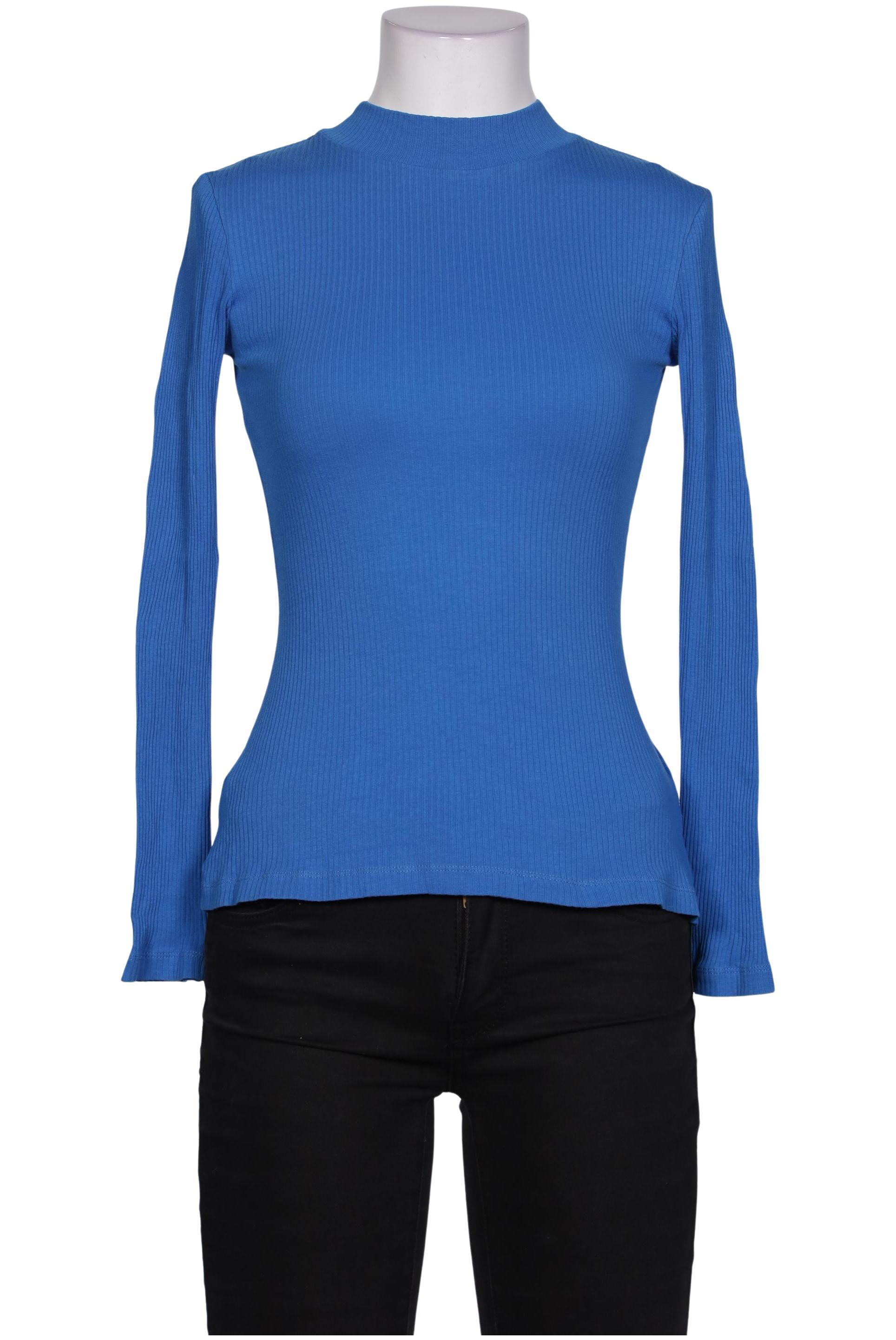 

Armedangels Damen Langarmshirt, blau, Gr. 34