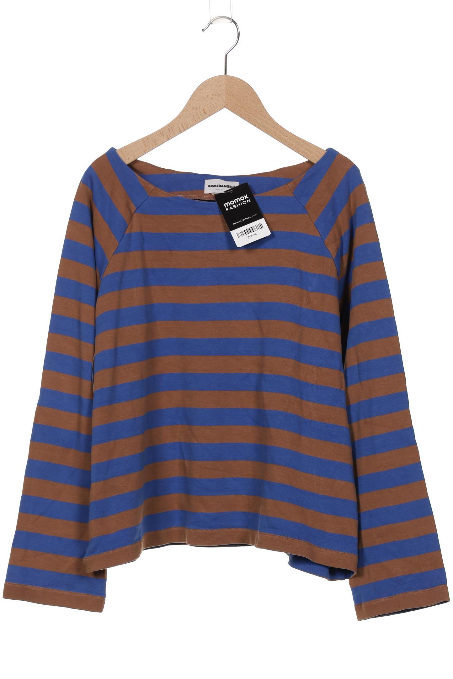

Armedangels Damen Langarmshirt, blau, Gr. 46
