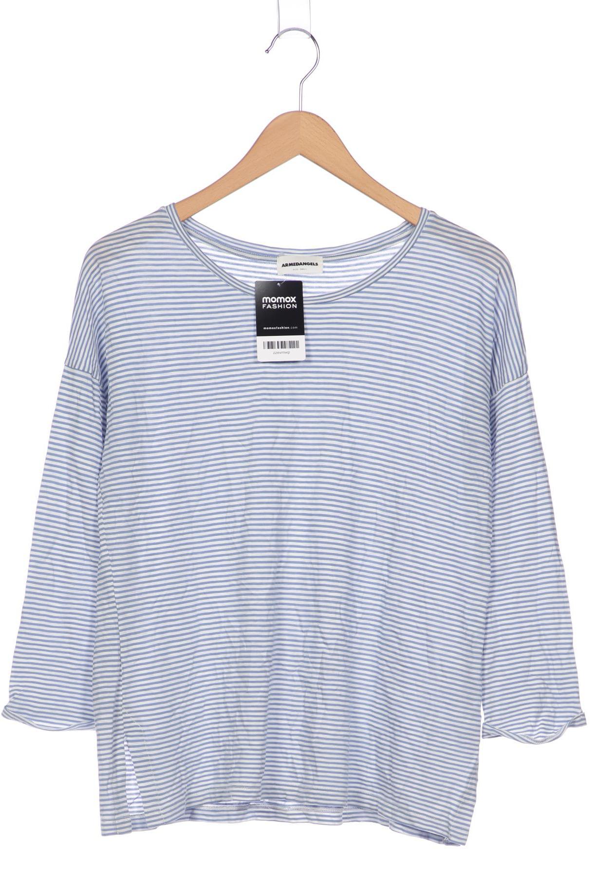 

Armedangels Damen Langarmshirt, blau, Gr. 36
