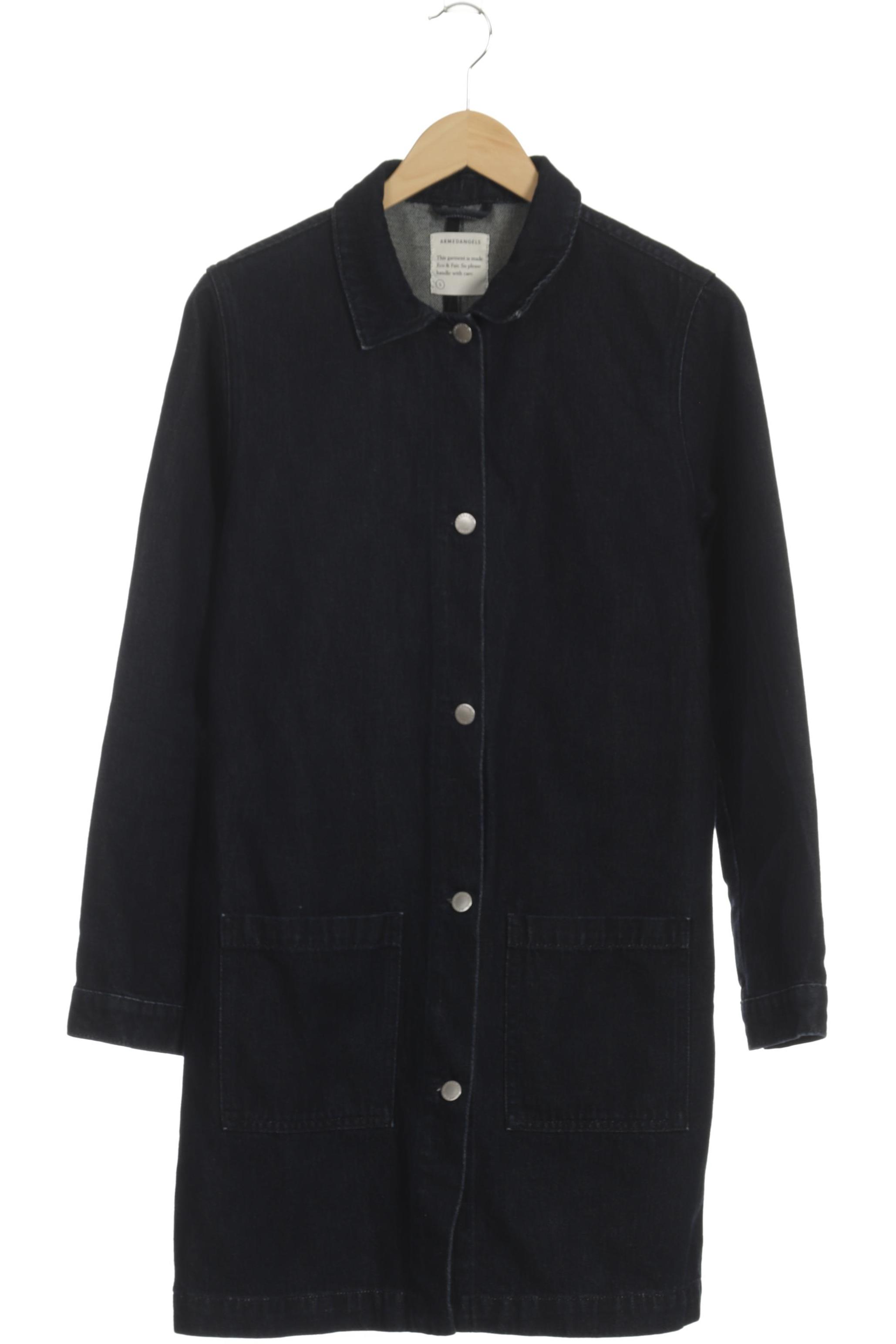 

Armedangels Damen Mantel, blau, Gr. 36