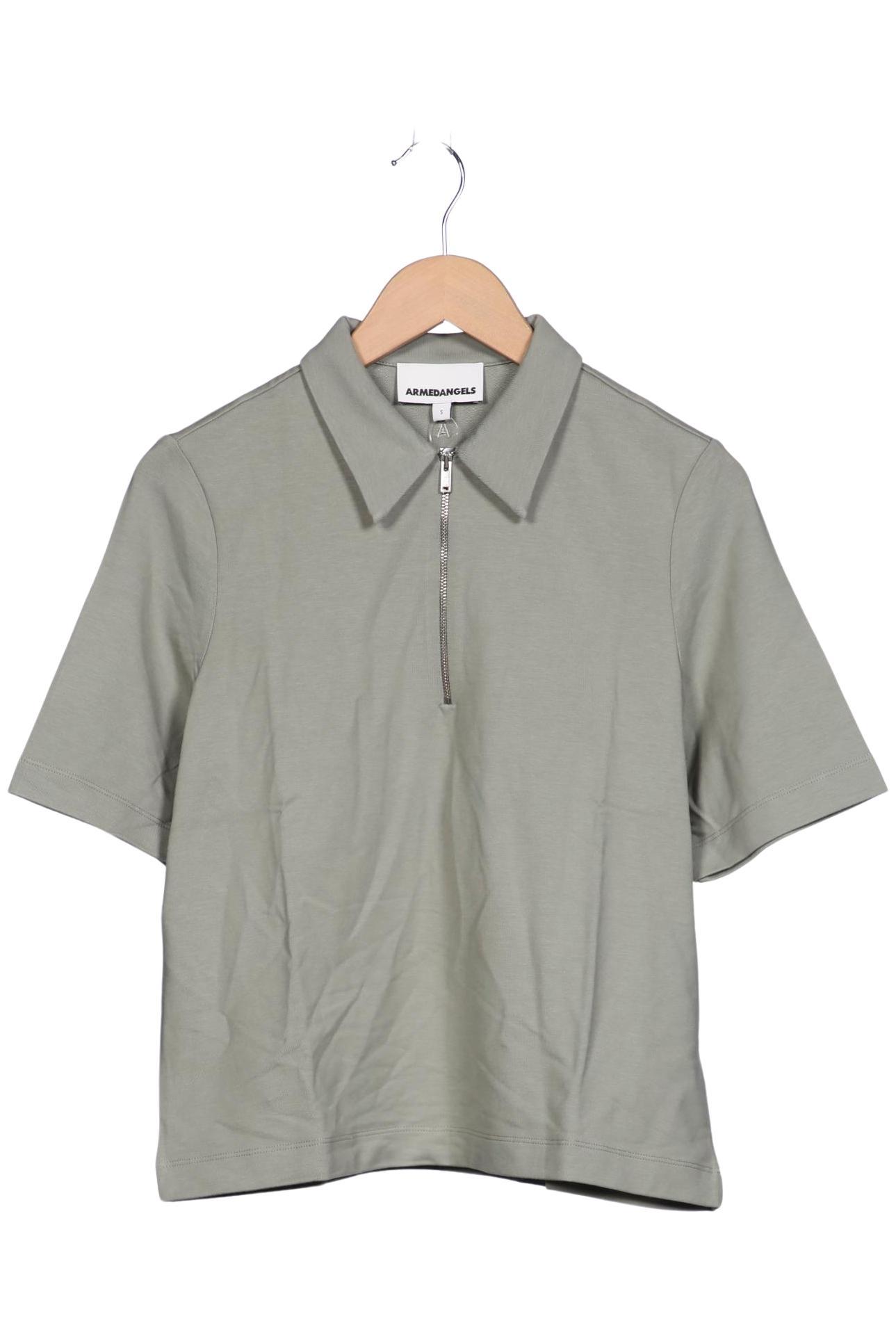 

Armedangels Damen Poloshirt, grün, Gr. 36